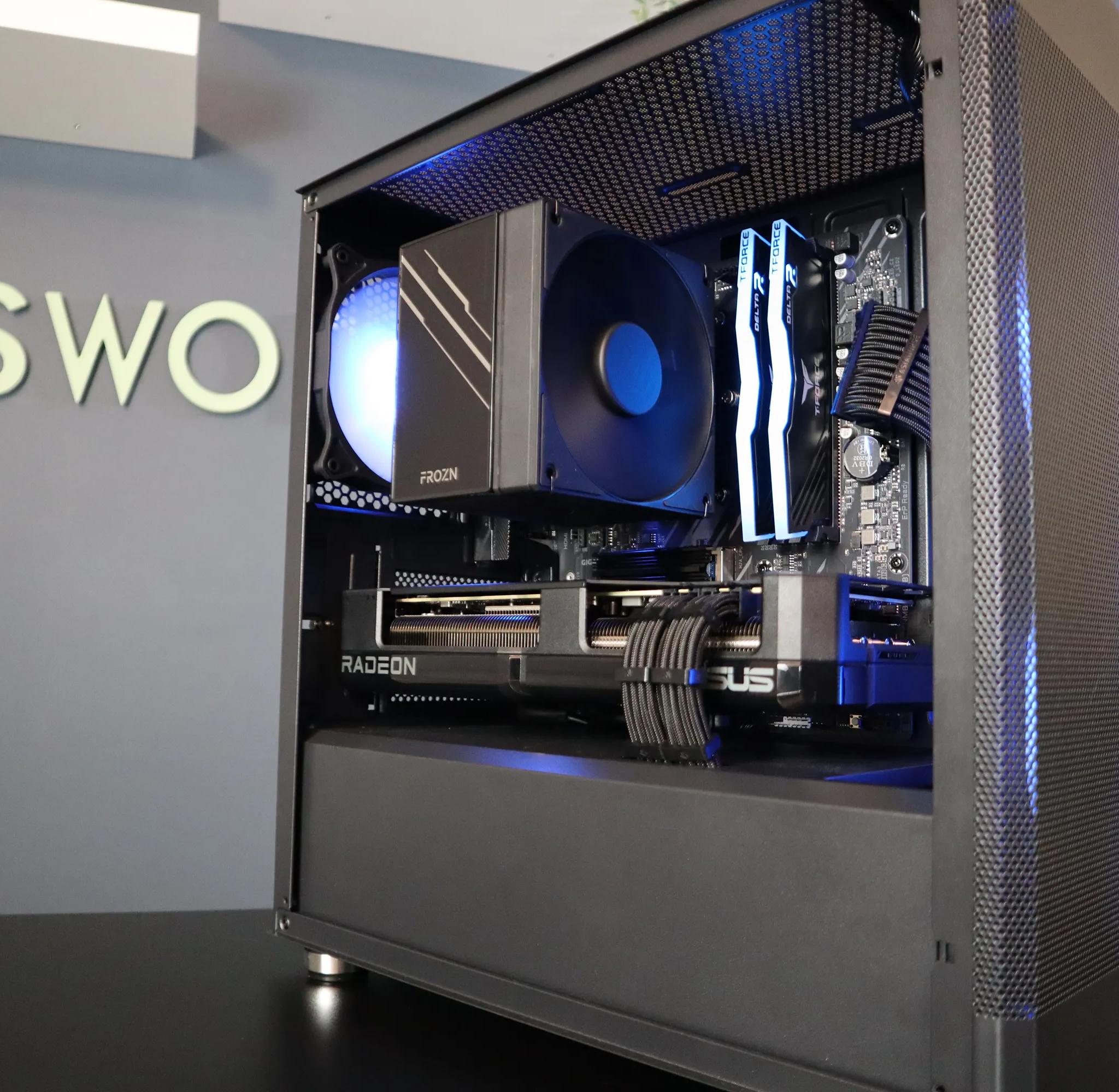 1440p WiFi Gaming PC | Ryzen 7 5700X3D | ASUS 7700XT | 32GB RAM | 1TB | 500+ FPS | All Brand New