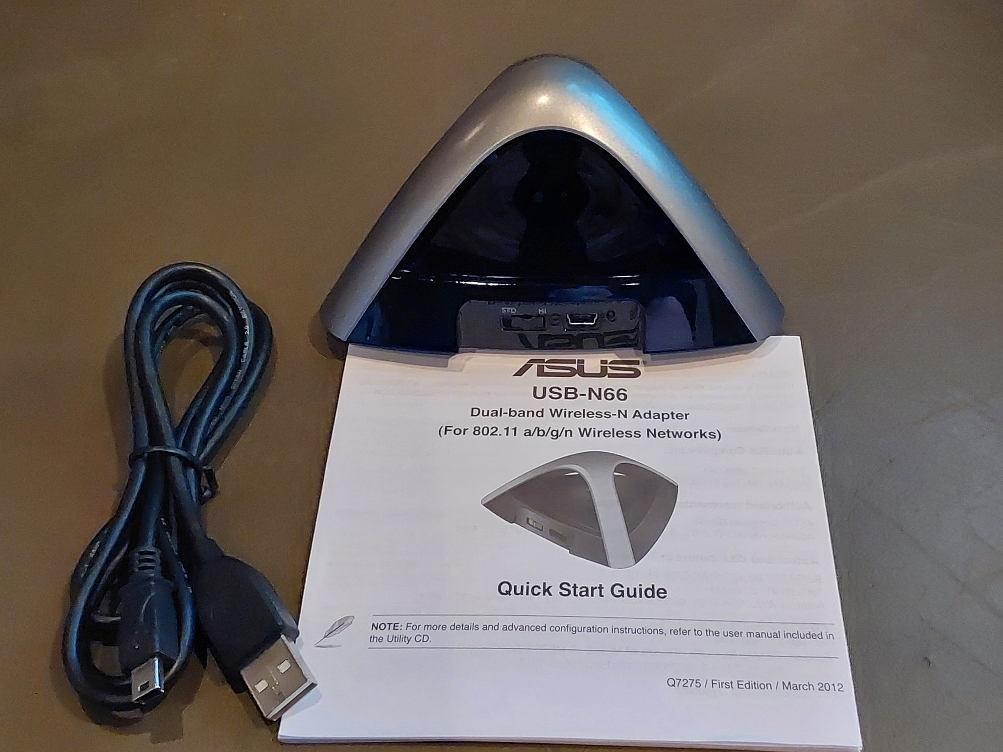 ASUS USB-N66 Dual-band N900 WiFi USB Wireless Adapter