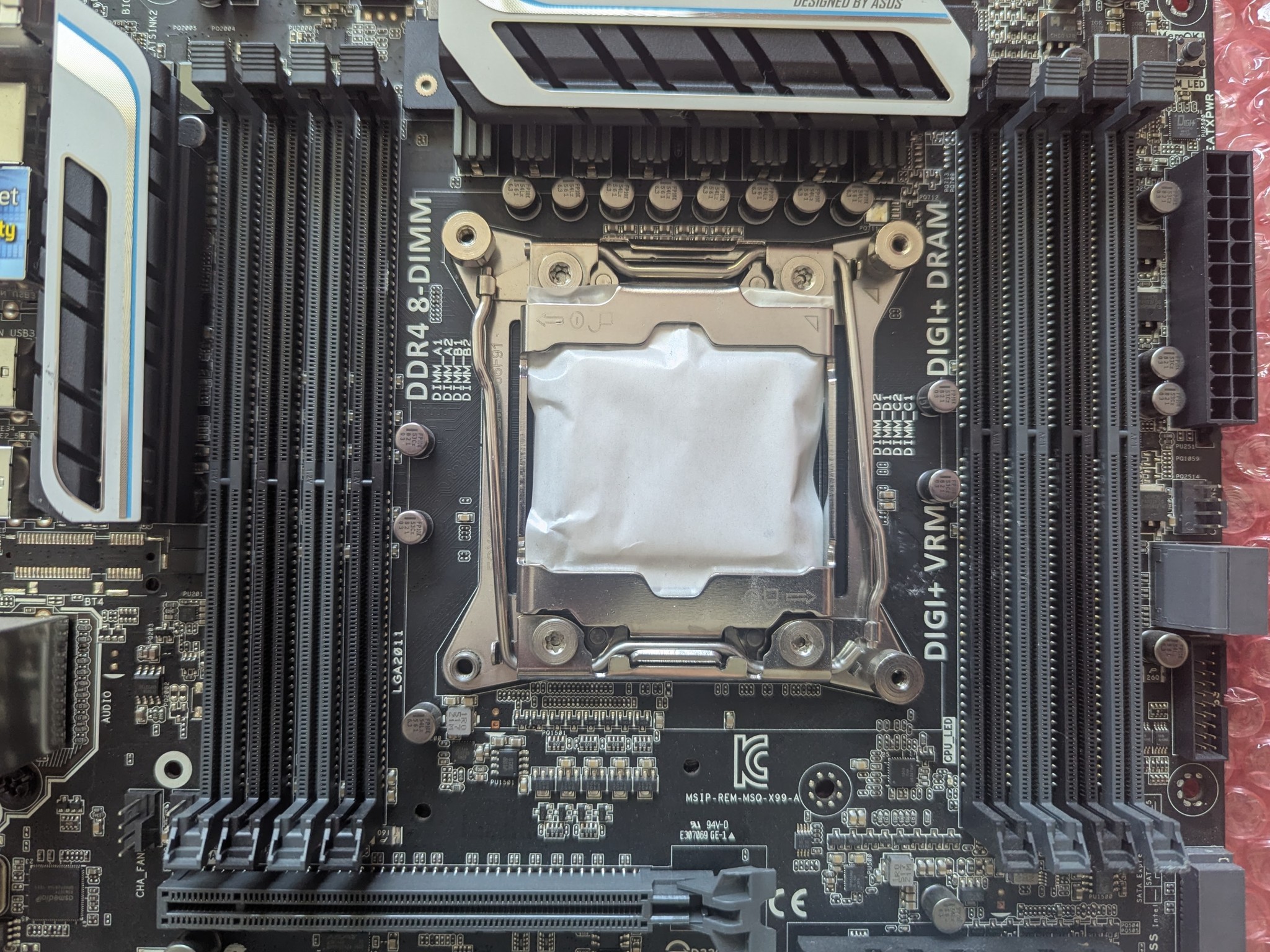 Used ASUS X99-A ATX DDR4 3000 LGA Motherboard