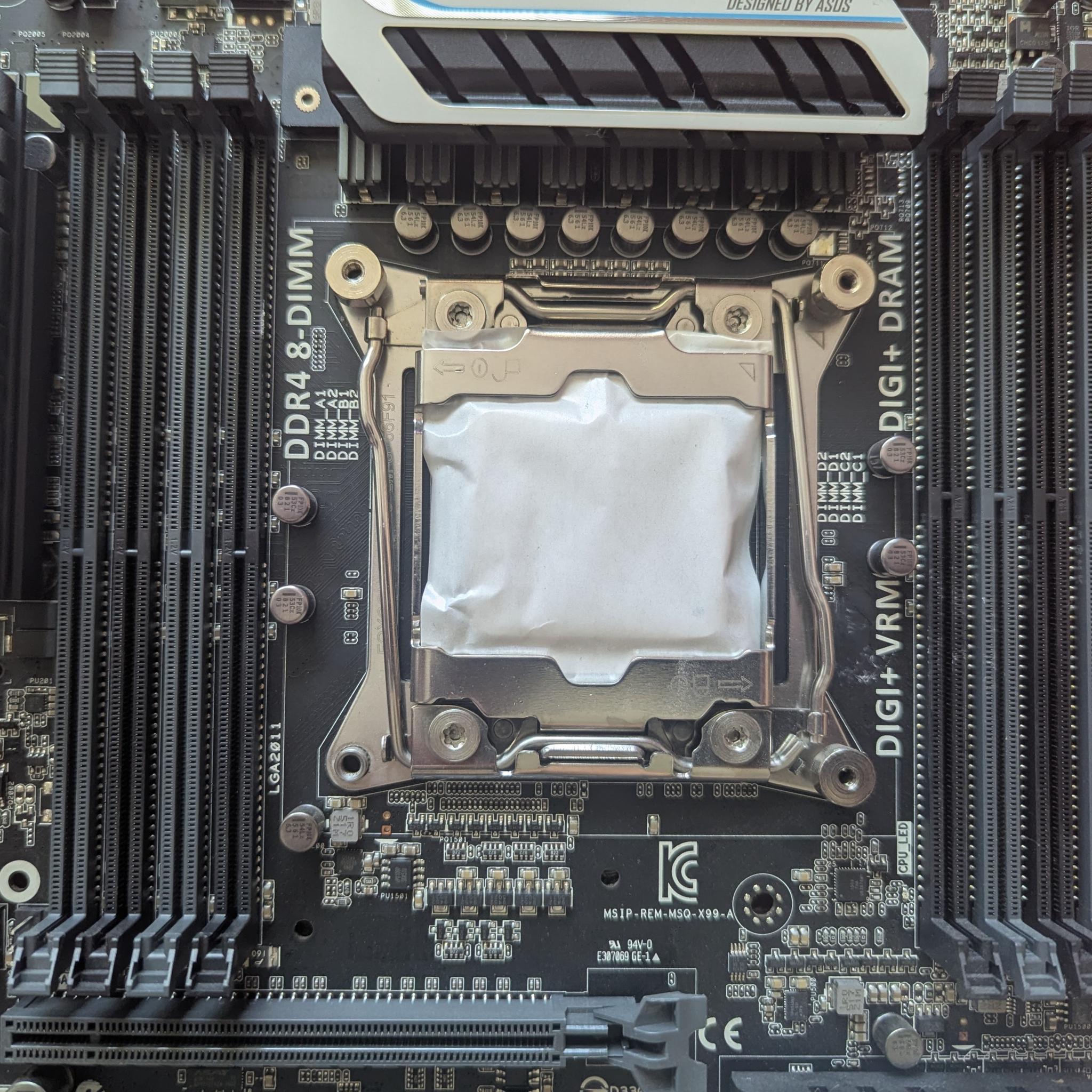 Used ASUS X99-A ATX DDR4 3000 LGA Motherboard