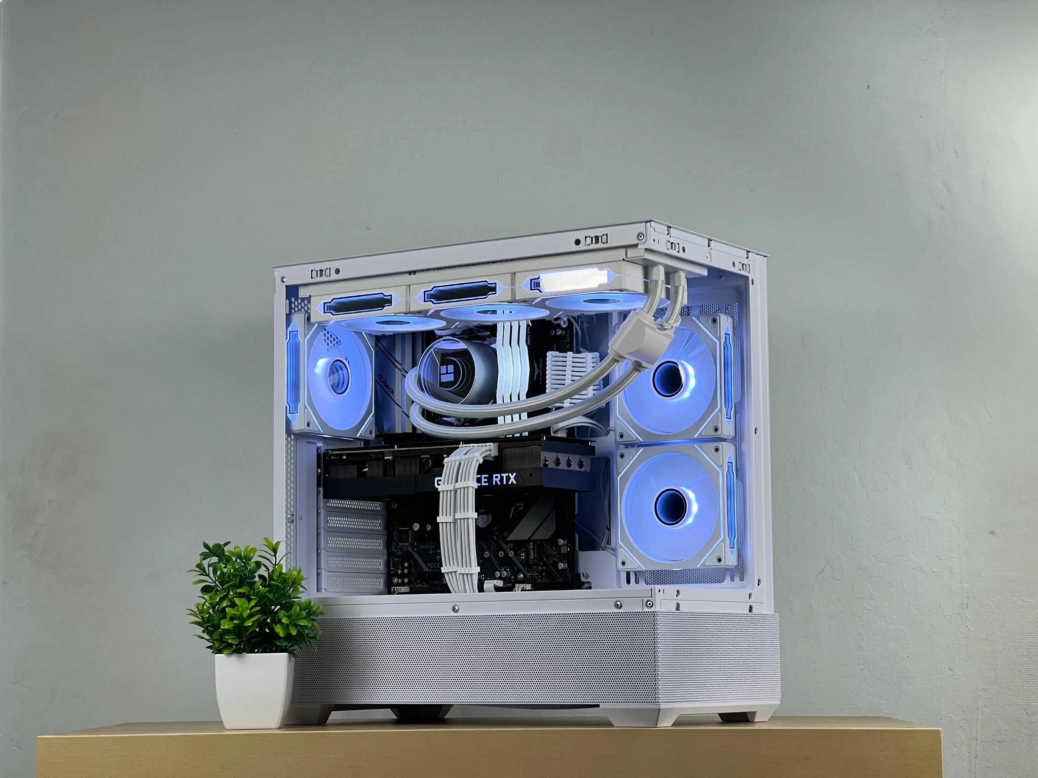 🧊1440P Gaming PC // RTX 3080 10GB // Ryzen 7 5700X // 1TB NVMe SSD // 32GB RAM | WiFi + ...