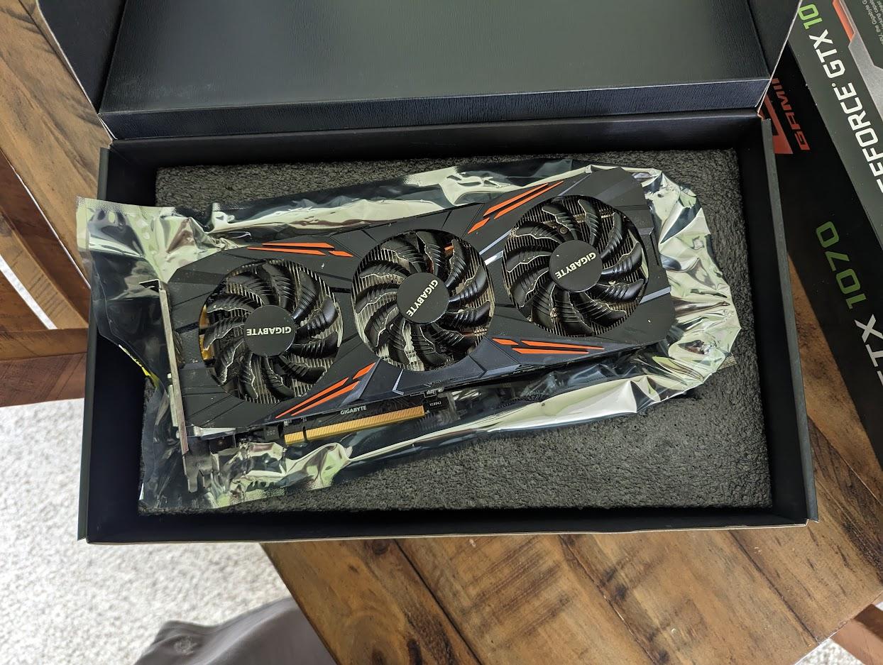 Gigabyte GeForce GTX 1070 G1 Gaming Video/Graphics Cards GV-N1070G1 GAMING-8GD