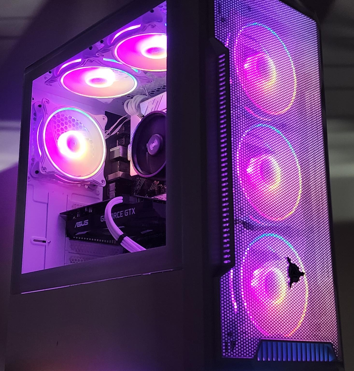 Gaming PC Ryzen 5 5600G 16GB RAM 500GB SSD GTX 1650 4GB Windows 11 Computer