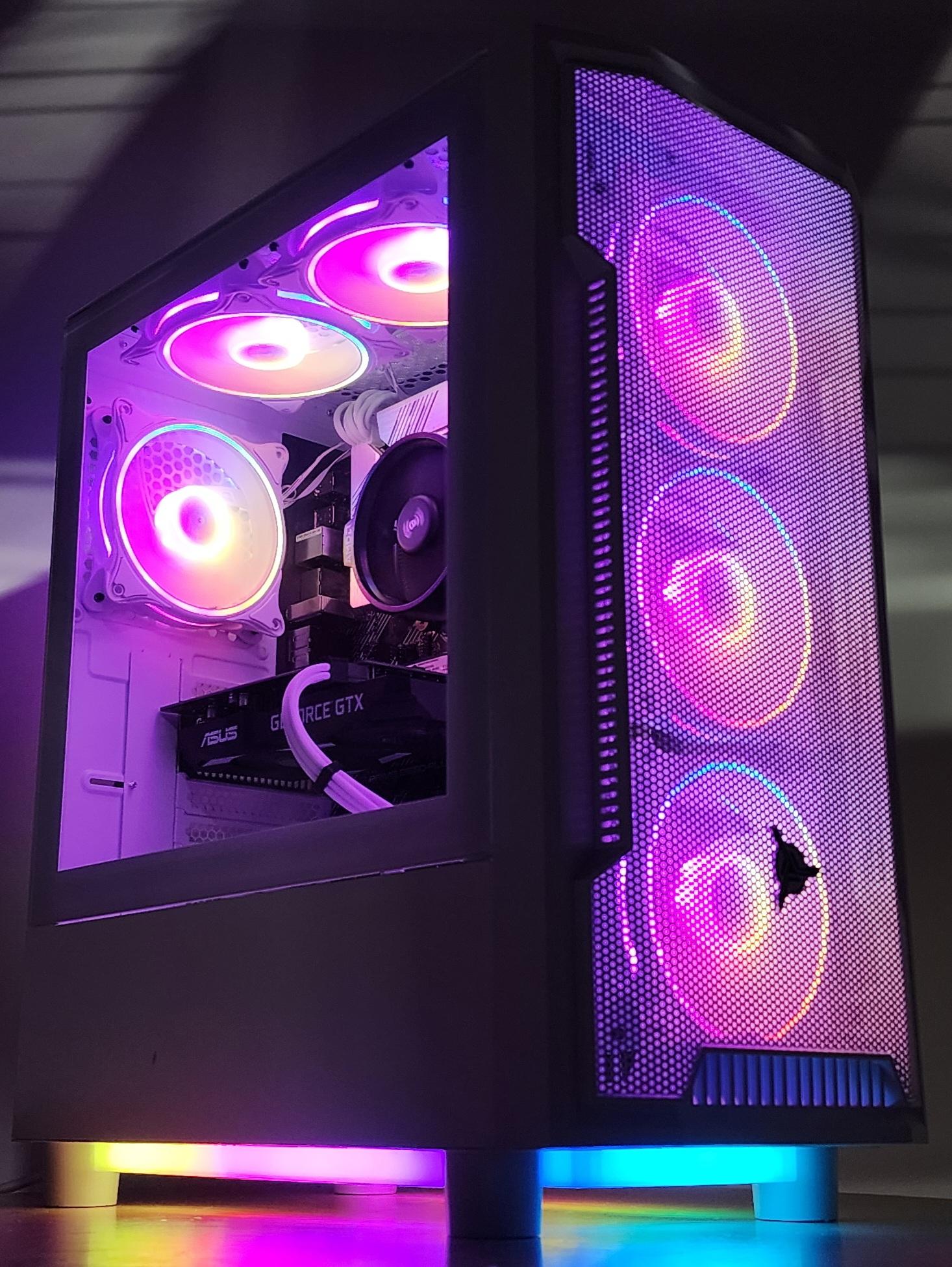 Gaming PC Ryzen 5 5600G 16GB RAM 500GB SSD GTX 1650 4GB Windows 11 Computer