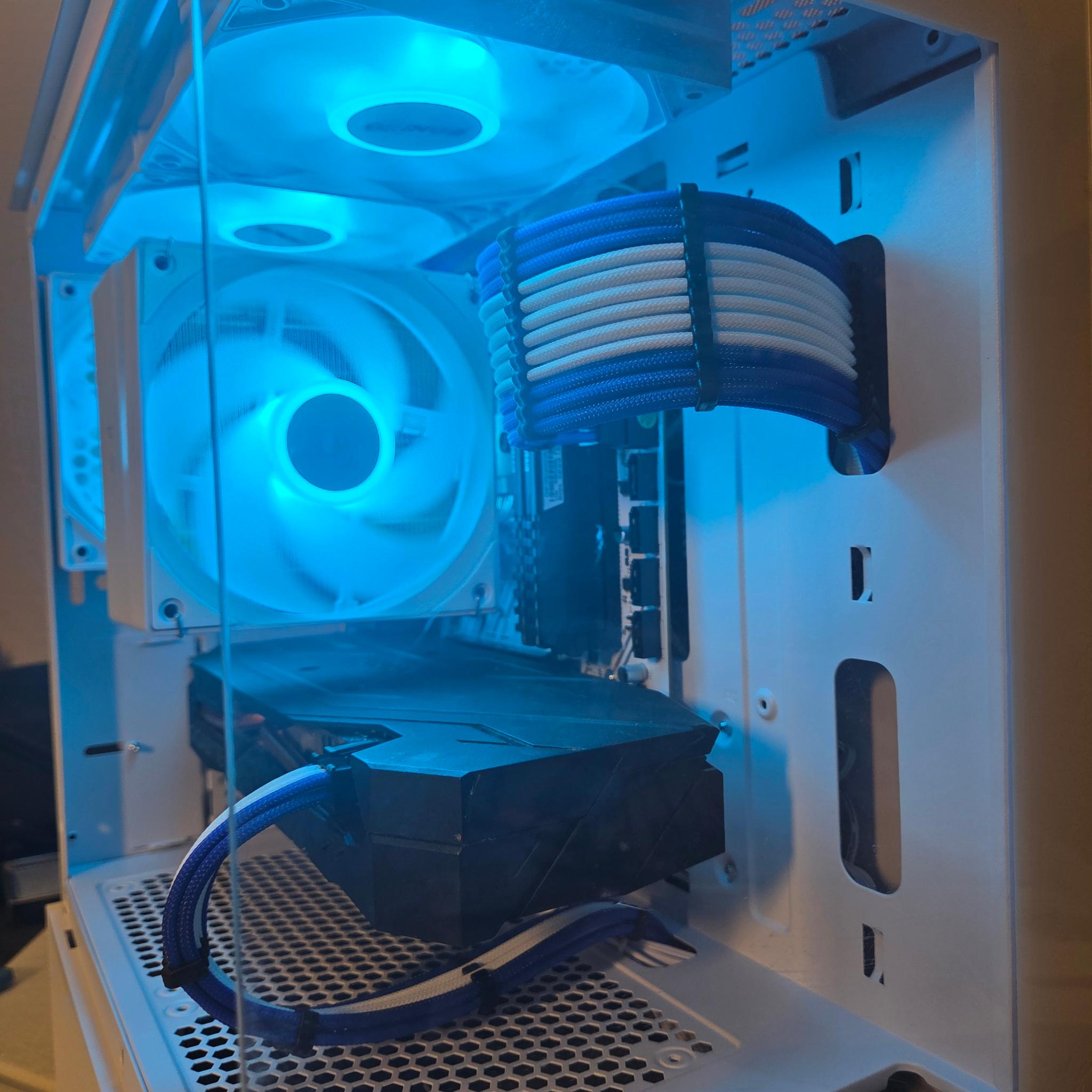 RTX 2070 Gaming PC | Ryzen 5 | 16GB RAM | White RGB Build🖤🤍❄️💙WIFI