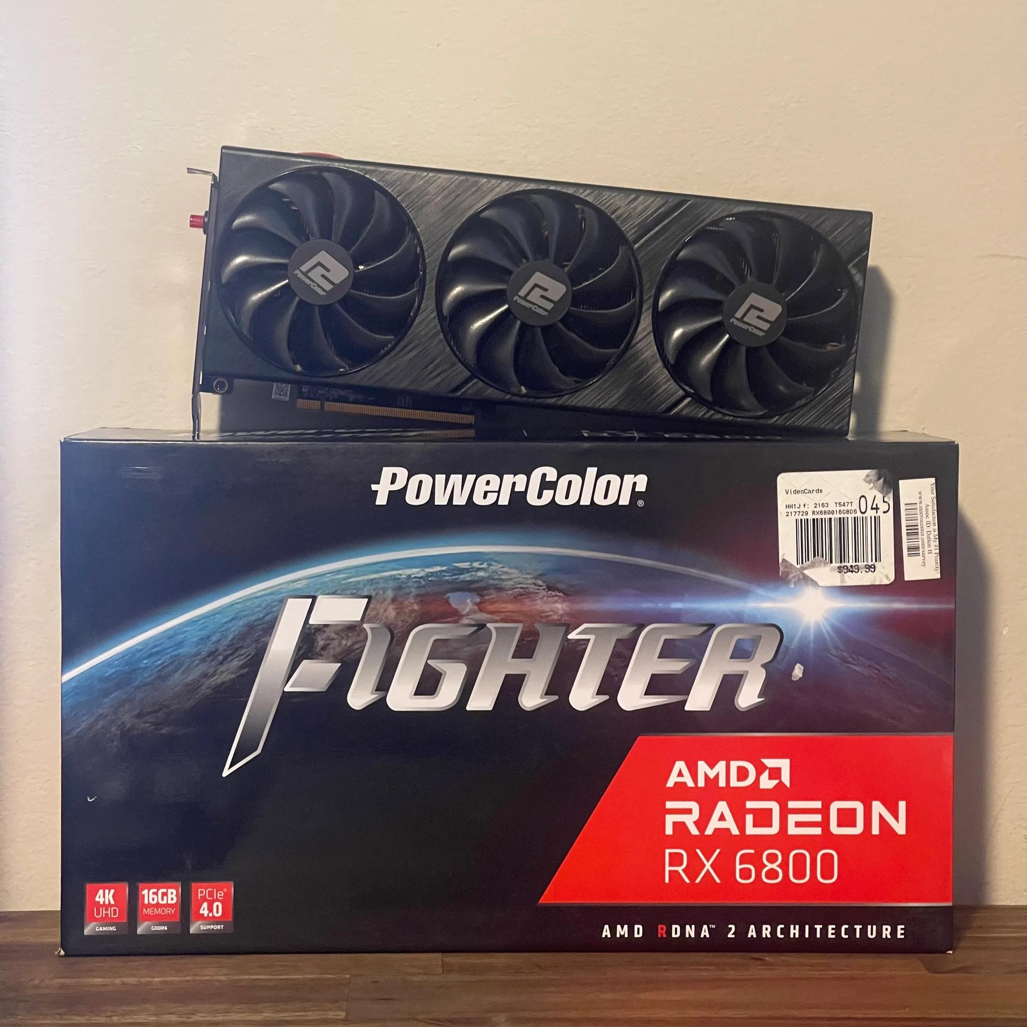 PowerColor Fighter AMD Radeon RX 6800 16G