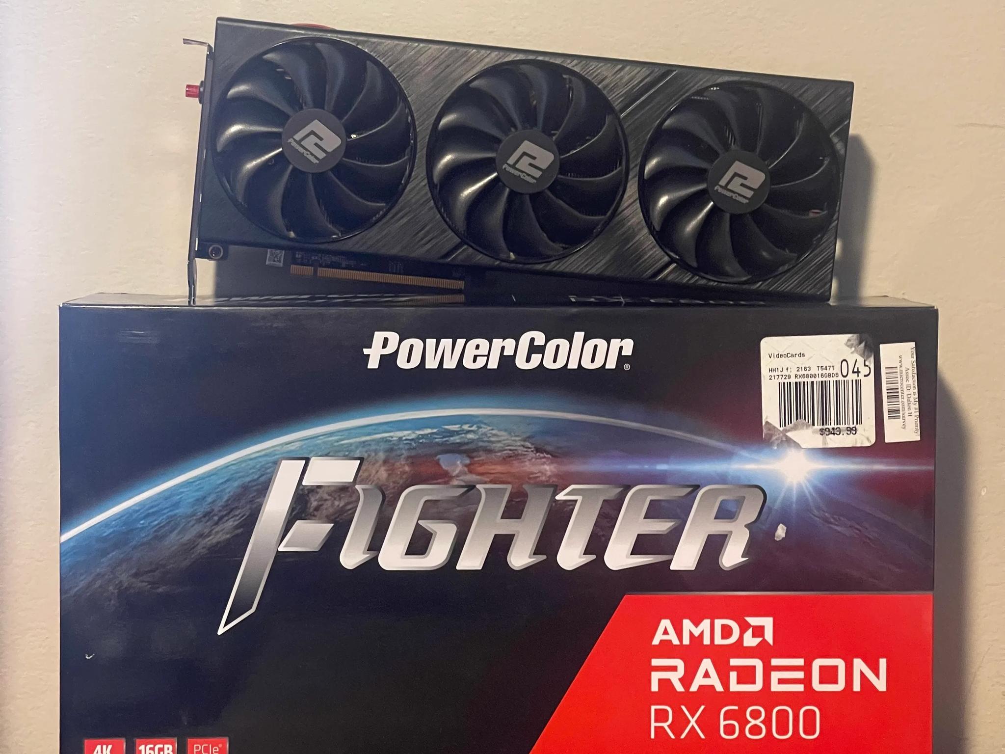 PowerColor Fighter AMD Radeon RX 6800 16G