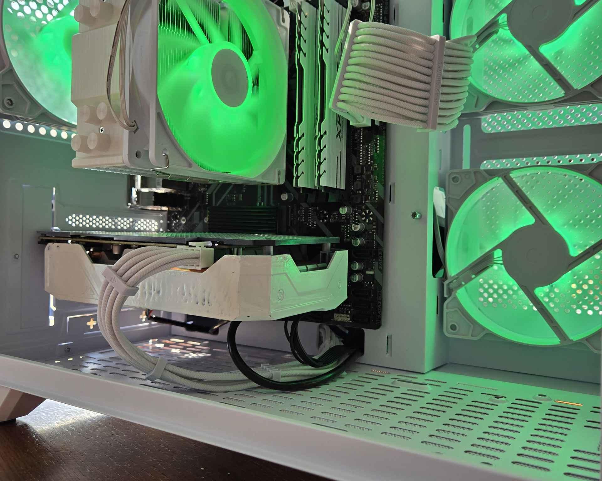 🧊GLACIER🧊 BUDGET ALL WHITE 1080P MONSTER (NVIDIA GPU)