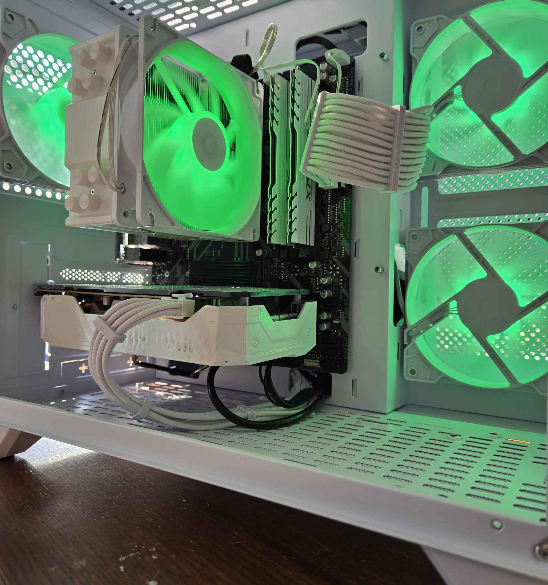 🧊GLACIER🧊 BUDGET ALL WHITE 1080P MONSTER (NVIDIA GPU)