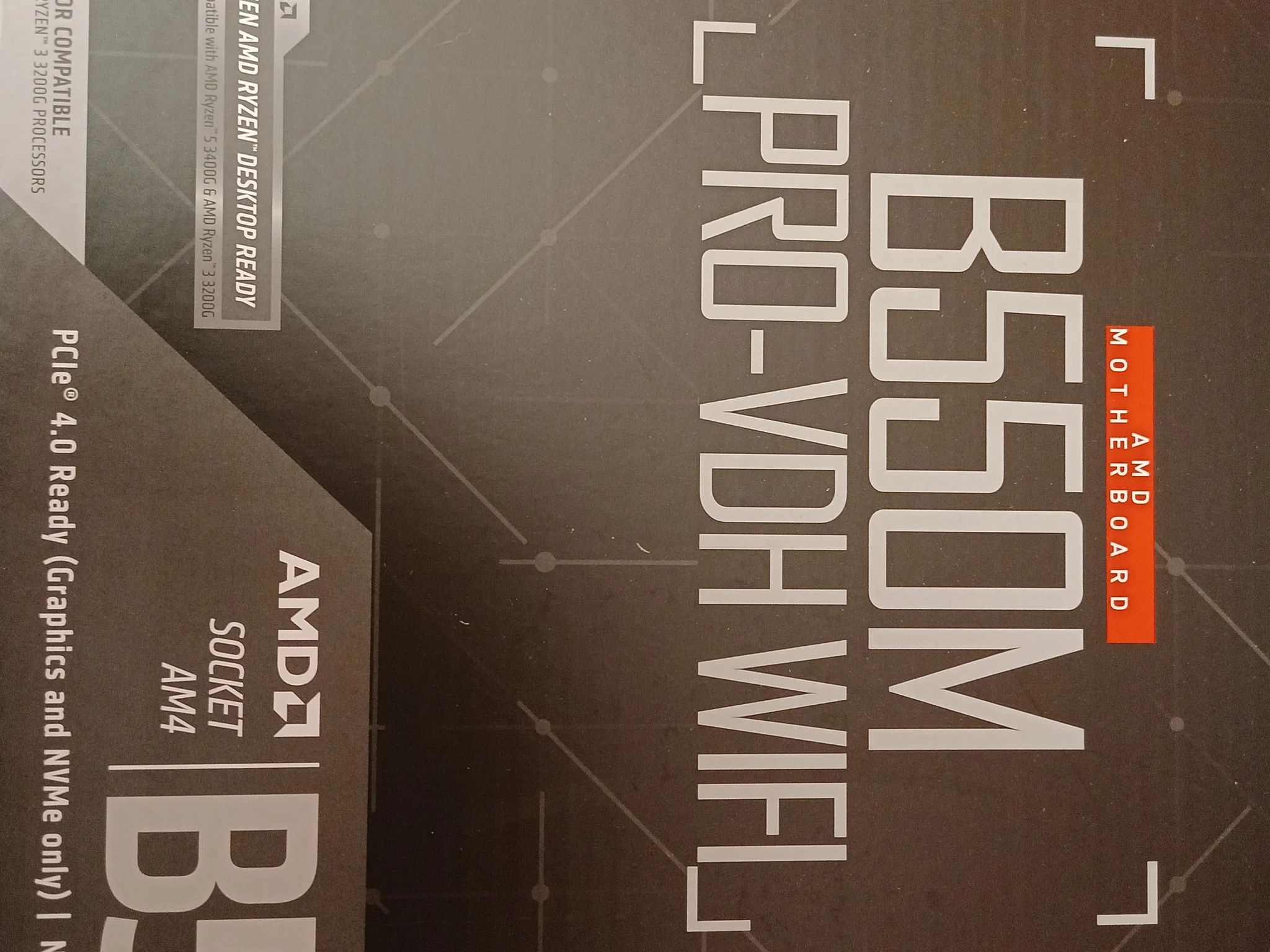 MSI B550M PRO-VDH WIFI Micro ATX AM4 Motherboard