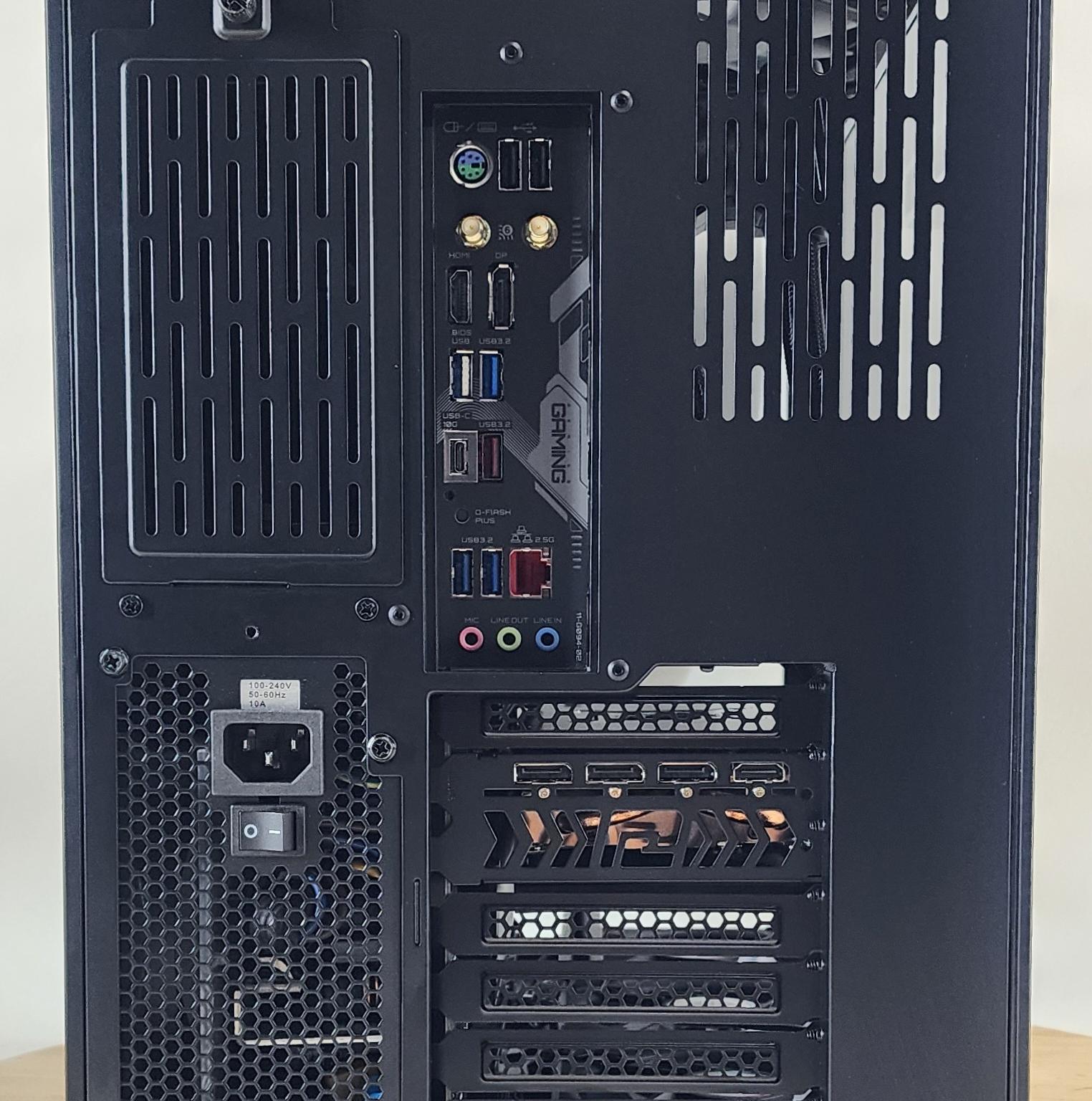 Gaming PC Ryzen 7 7700 32GB RAM 1TB SSD RX 7800 XT 16GB Windows 11 Computer