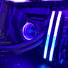 Hematite V 13600K 6800 XT 2TB NVME 32GB DDR5 Liquid Cooled Gaming,Streaming, Editing PC
