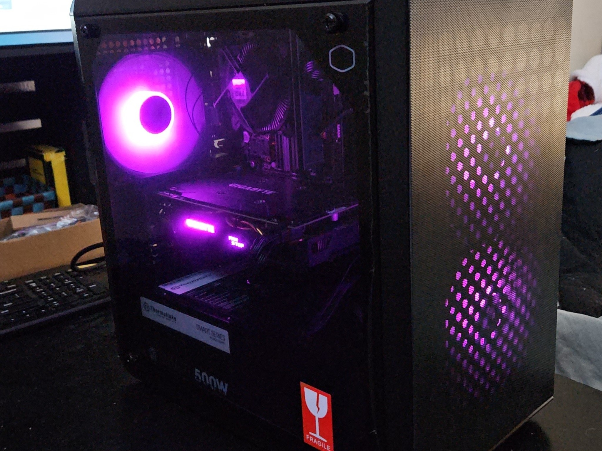 Budget 1080p gaming pc I7 RX 580