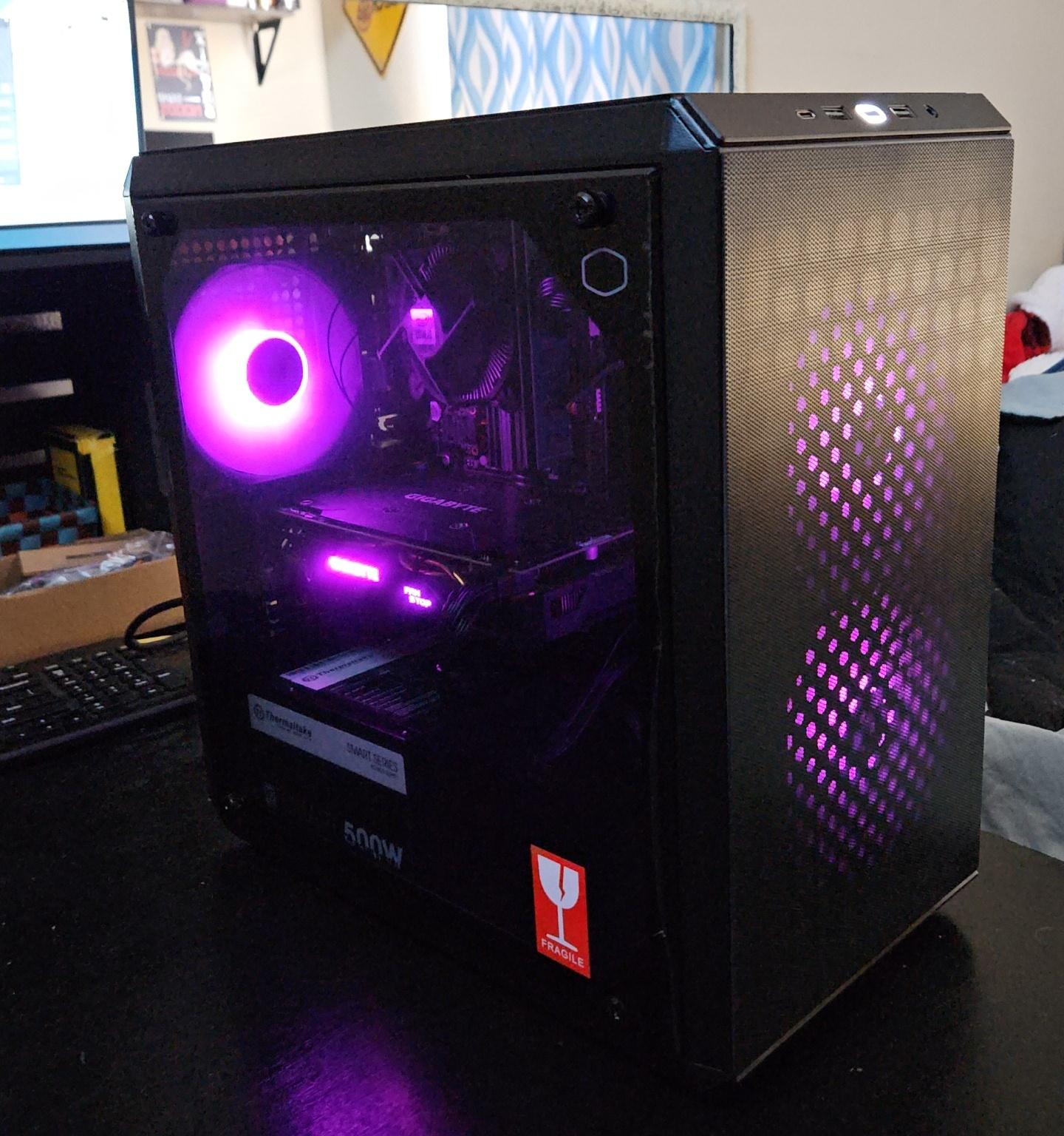 Budget 1080p gaming pc I7 RX 580