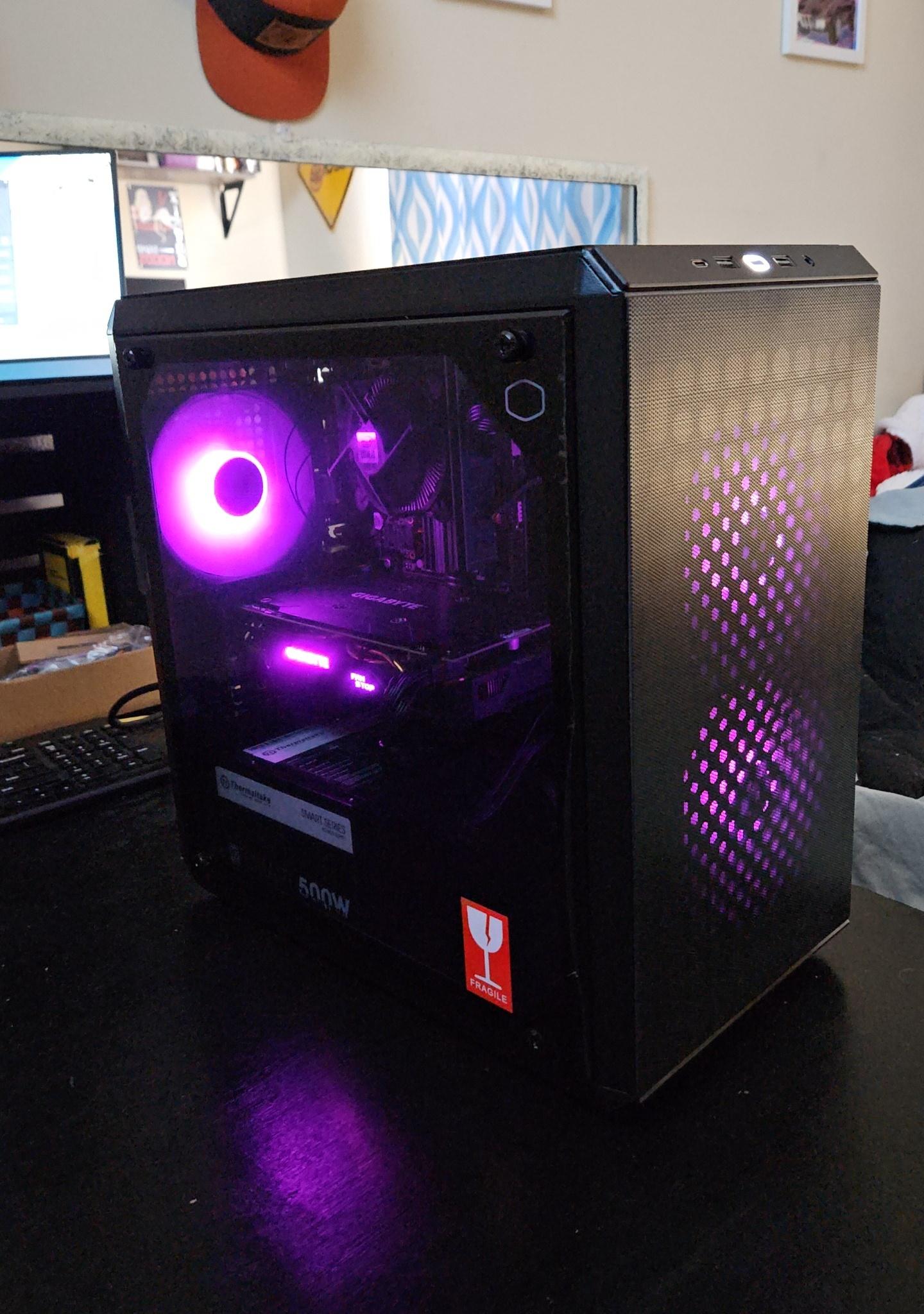 Budget 1080p gaming pc I7 RX 580