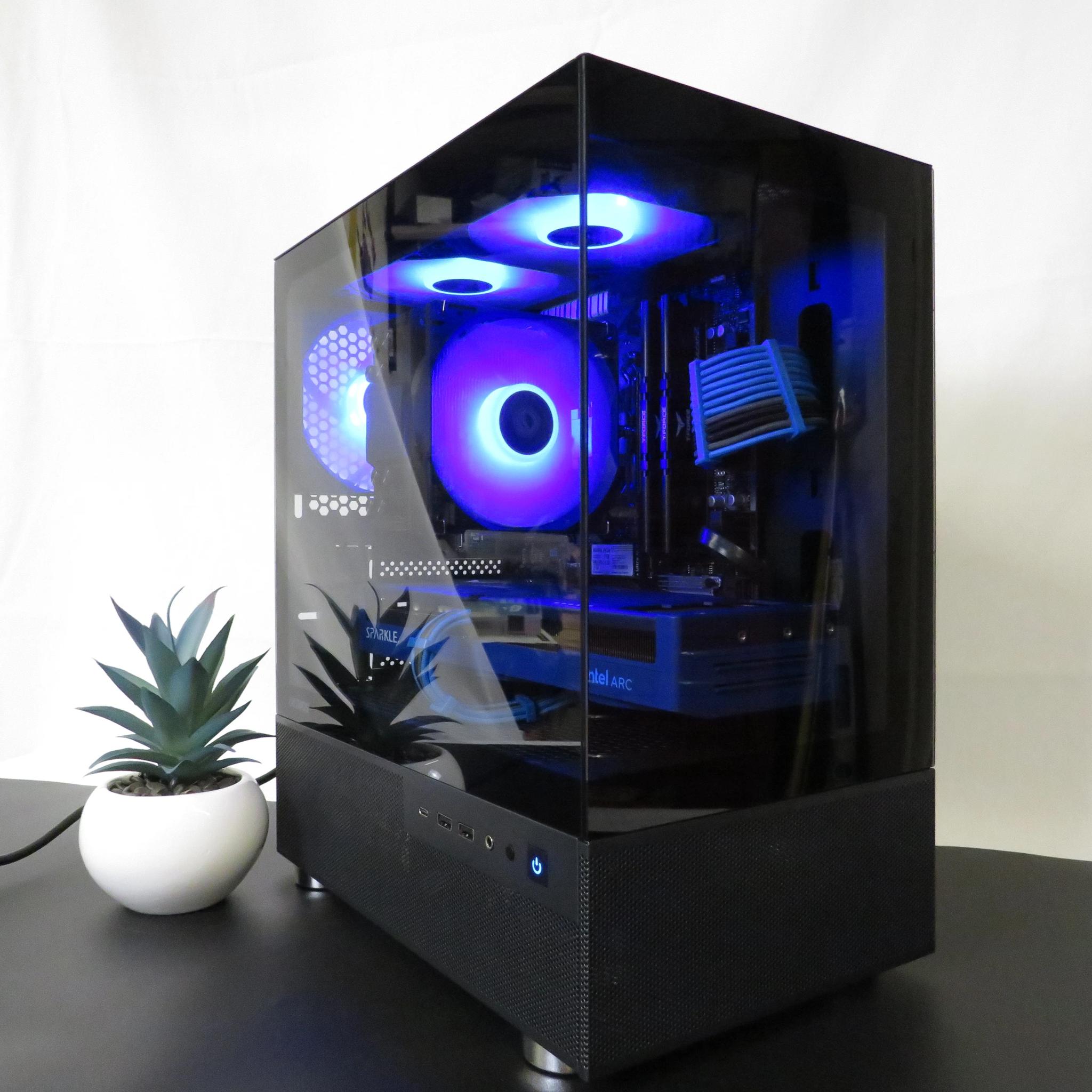 Ultimate Battlemage Gaming all new parts: Ryzen 5 5600 + Intel Arc B580 + 16 GB DDR4 + 1 TB NVME SSD