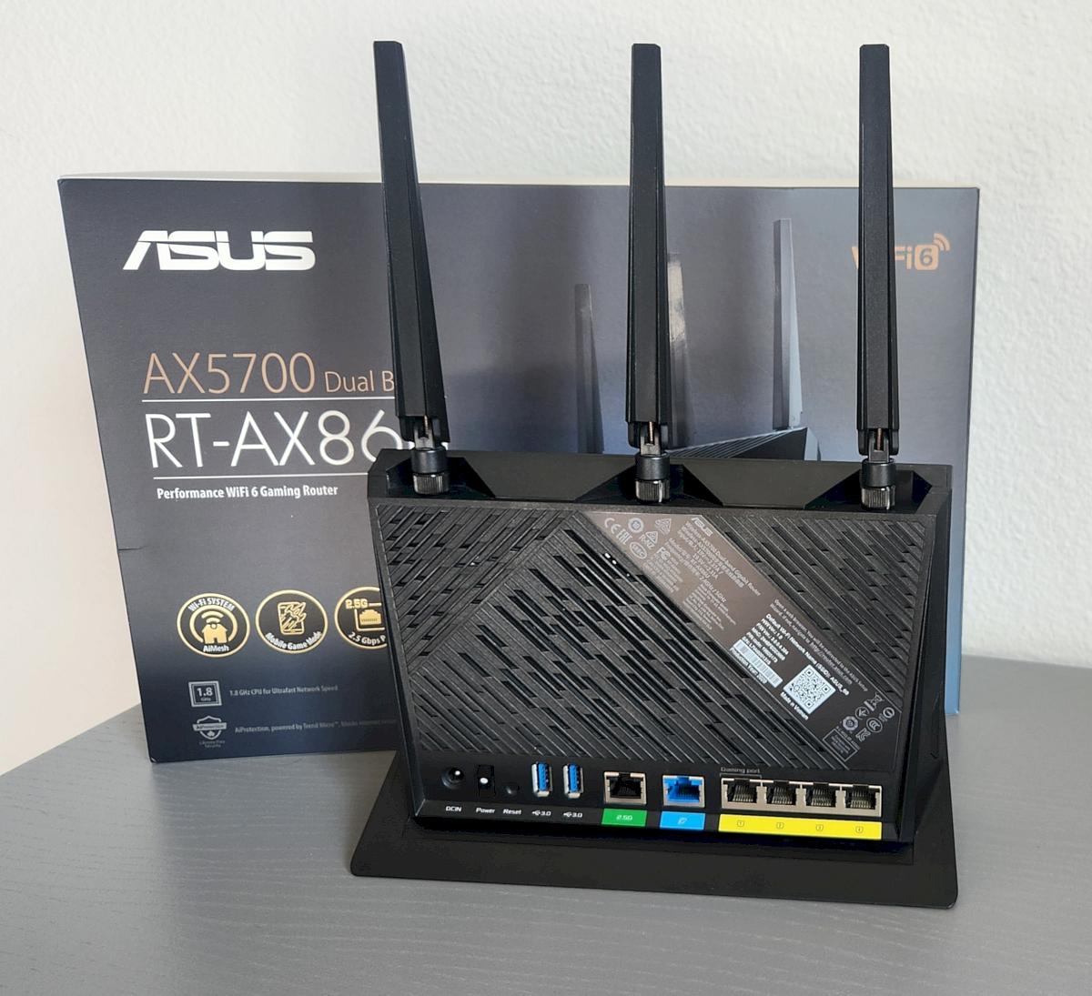 Asus RT-AX86U WiFi6 router