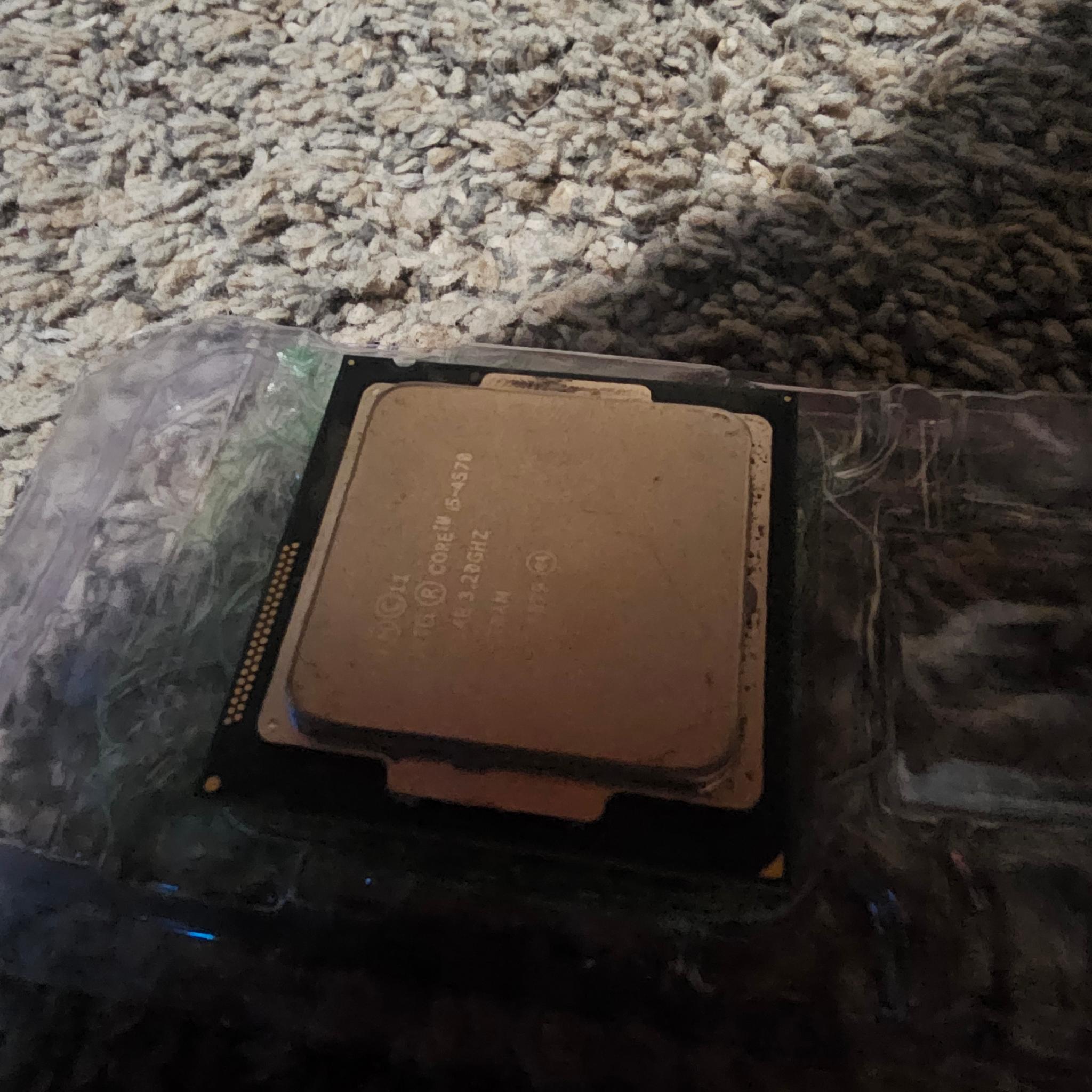 Intel Core i5‑4570 CPU Need Gone! – 3.2 GHz – Less Than 1 Year Used