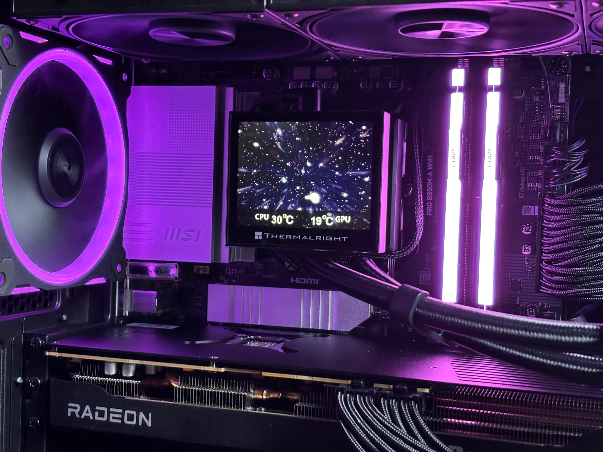 🌌STELLAR 4K PC🌌 9070XT 16GB| R7 7800X3D | 32GB DDR5 | 2TB SSD