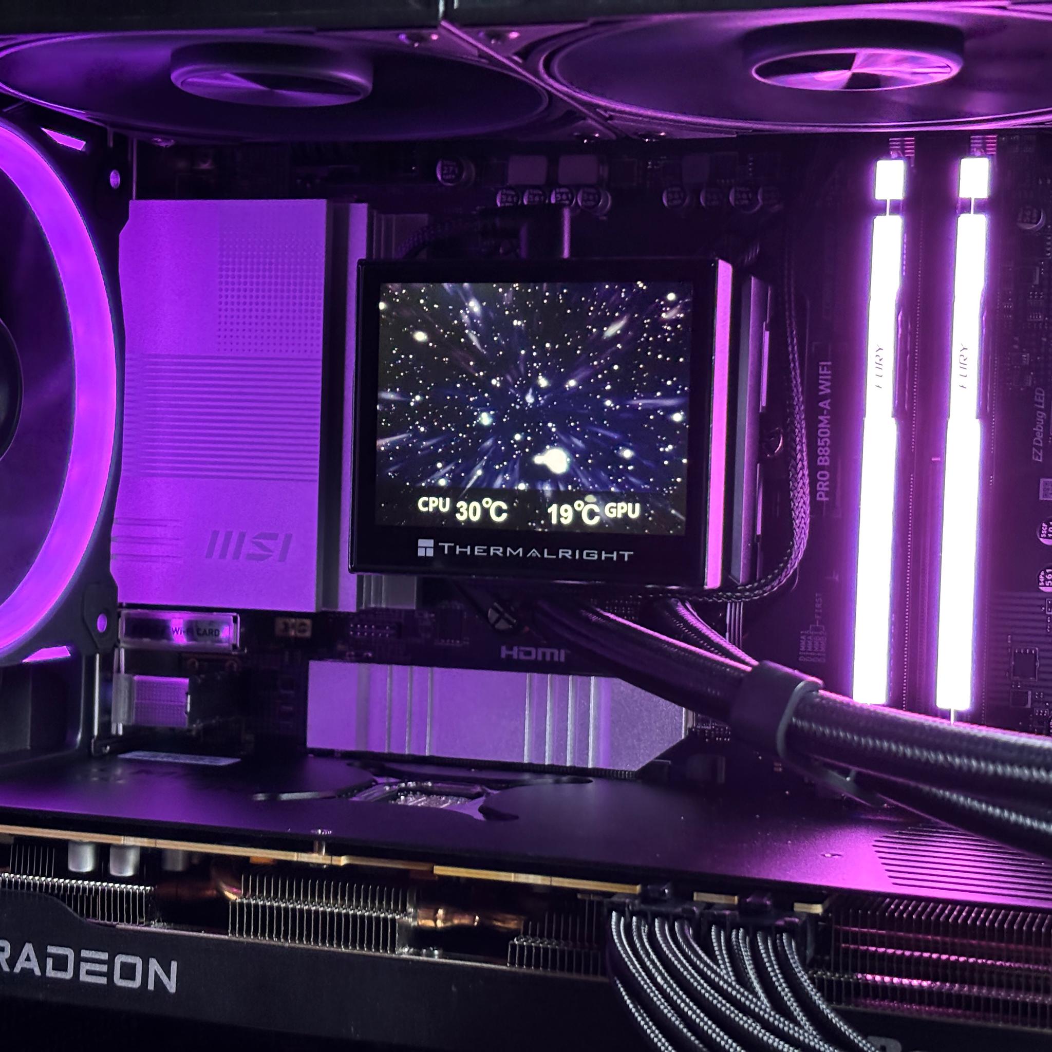 🌌STELLAR 4K PC🌌 9070XT 16GB| R7 7800X3D | 32GB DDR5 | 2TB SSD