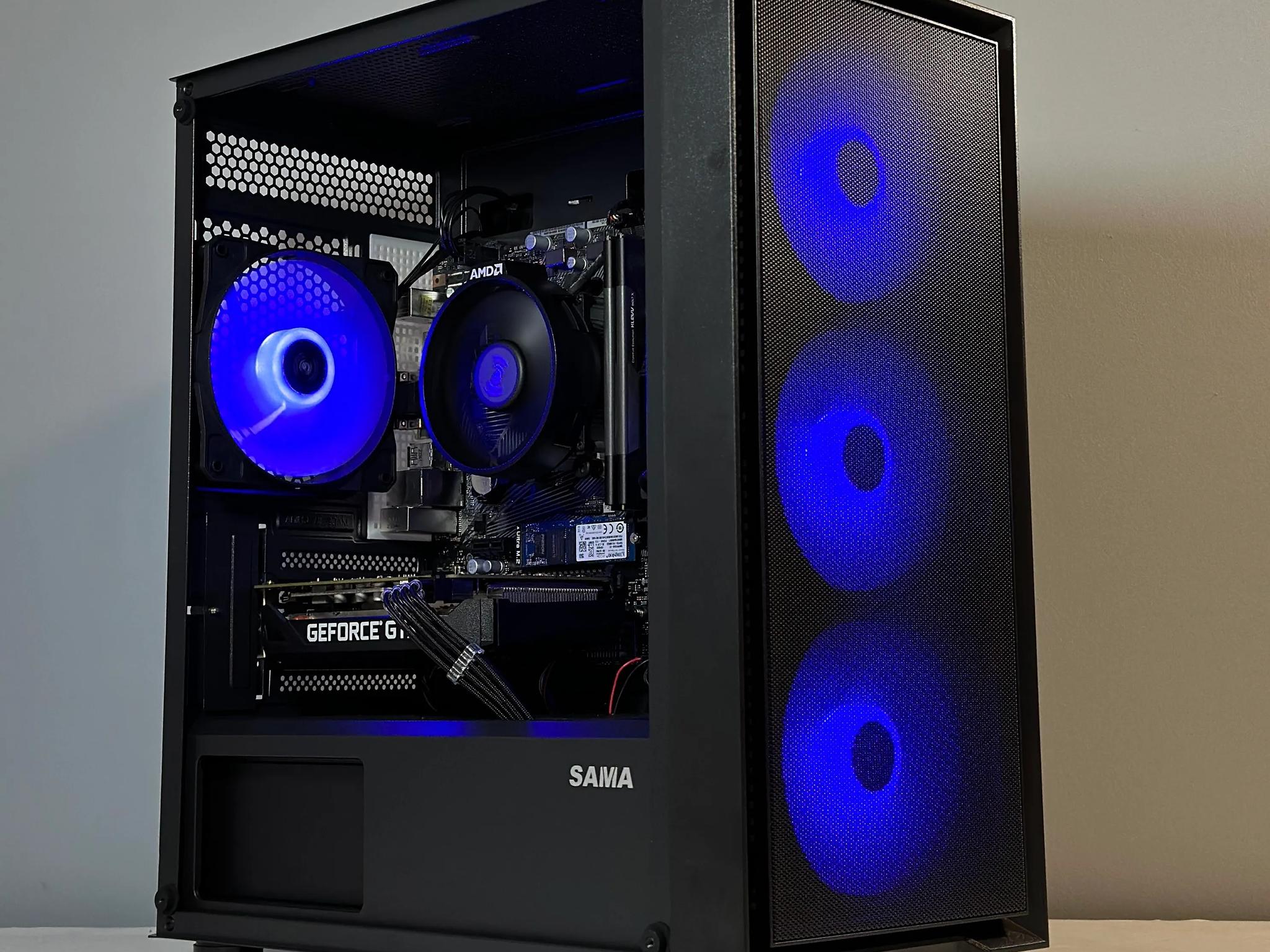 ⬛️FAST 6 CORE GAMING PC⬛️| GTX 1660 Super, Ryzen 5 5500, 16GB Ram, 1.25TB, WIFI, Fortnite