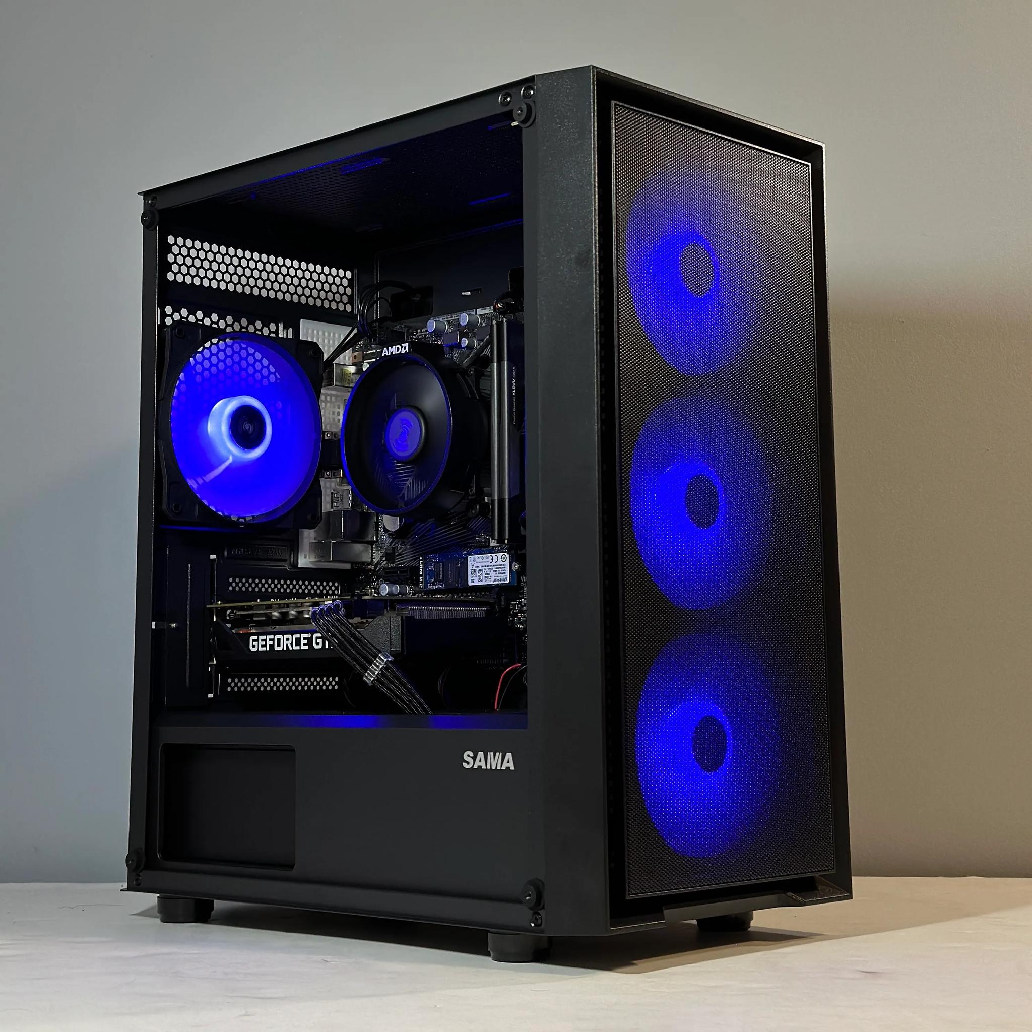 ⬛️FAST 6 CORE GAMING PC⬛️| GTX 1660 Super, Ryzen 5 5500, 16GB Ram, 1.25TB, WIFI, Fortnite