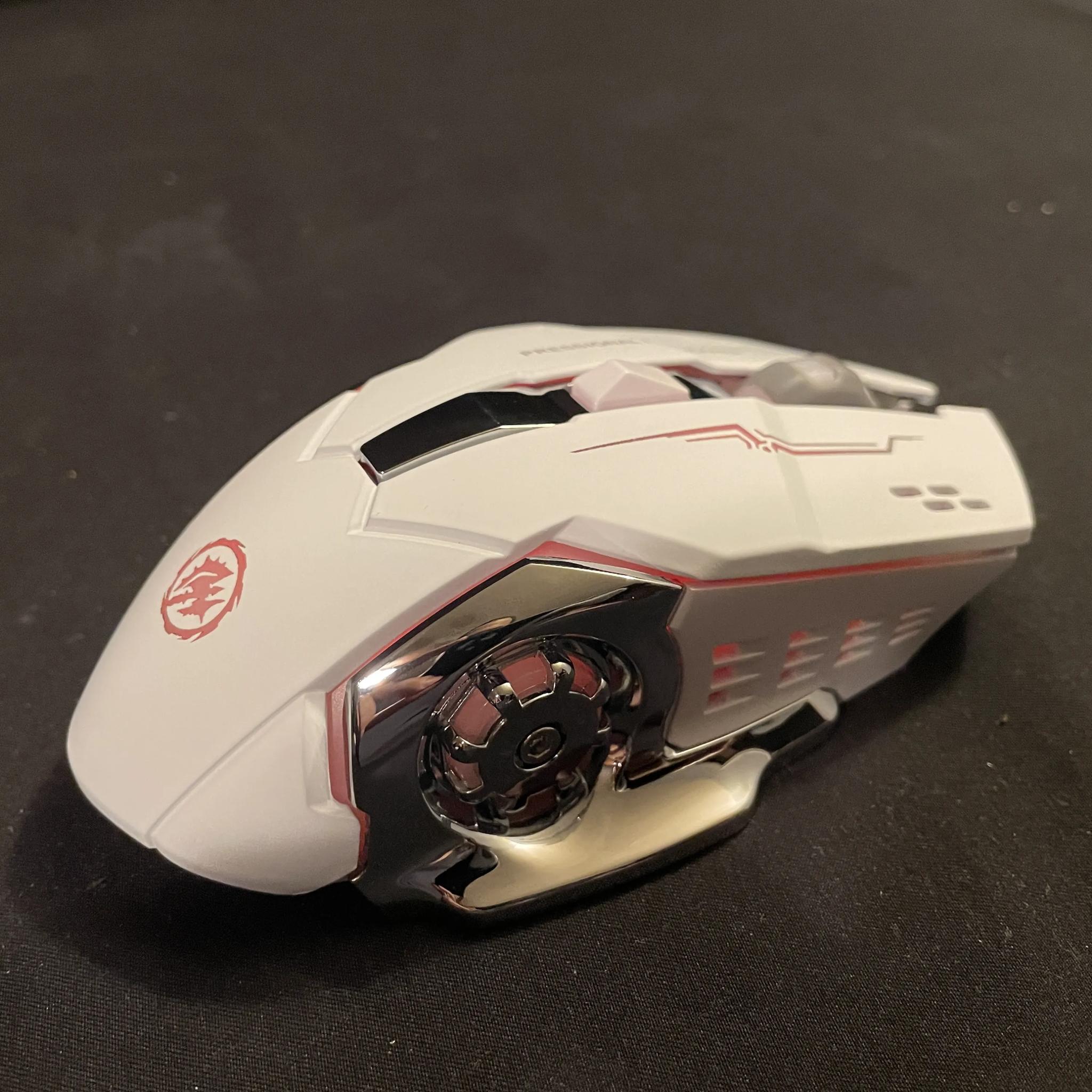 White RGB Gaming Mouse