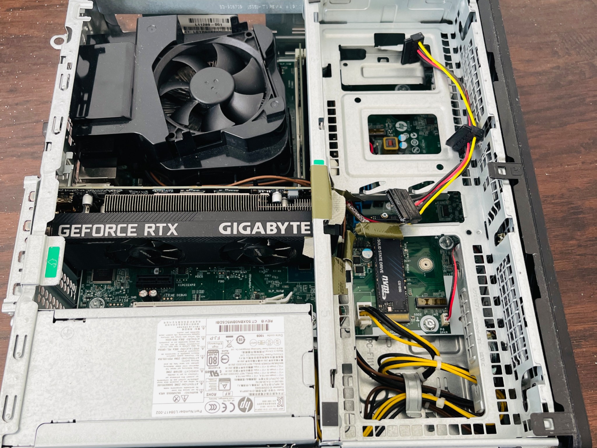 i5 8500 RTX 3050 6GB 32GB 1TB NVME M.2 SSD SFF Desktop PC