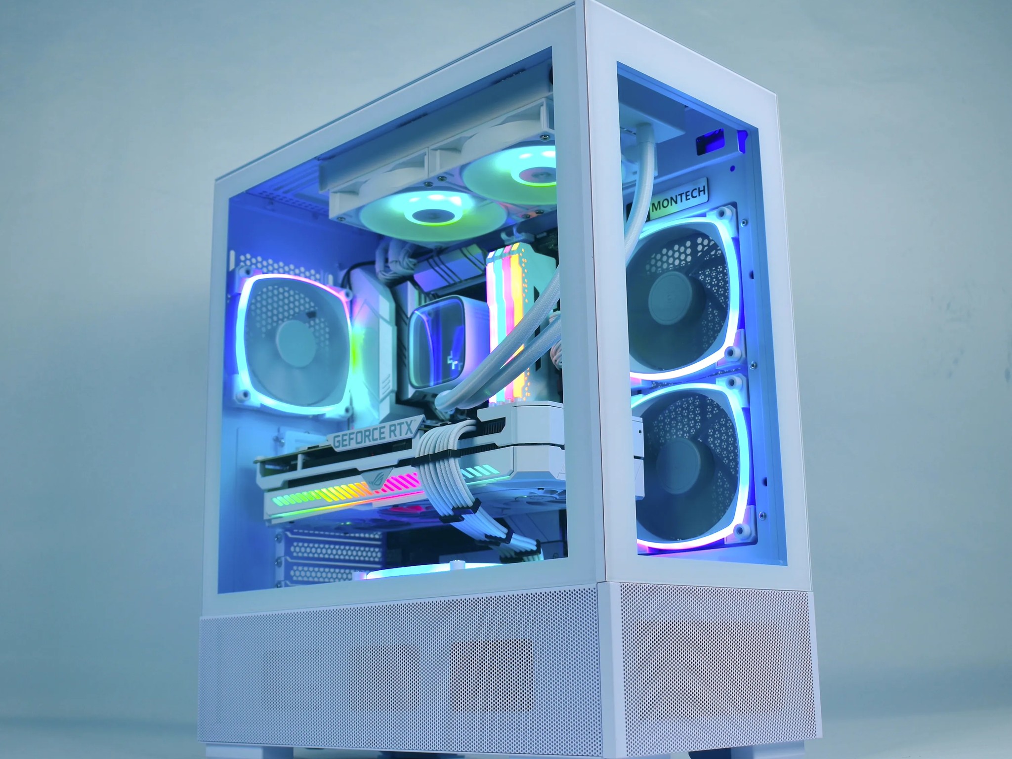 ❄️WHITE-OUT❄️ Custom Gaming/Streaming PC | NVIDIA RTX 3070, Ryzen 5600X, 32GB RAM, WiFi, 1TB NVME |