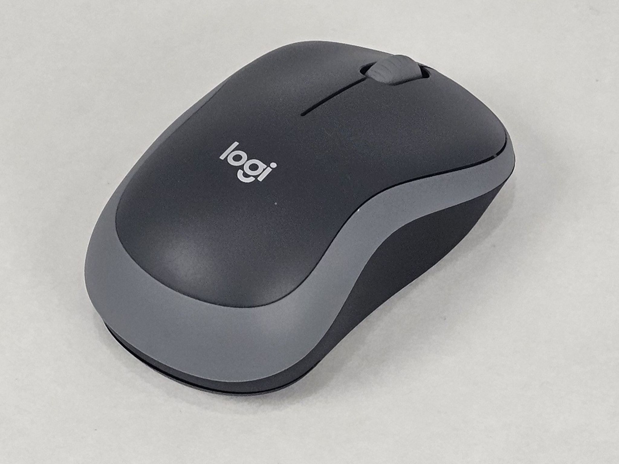 Logitech M185 Wireless Mouse - Grey/Black