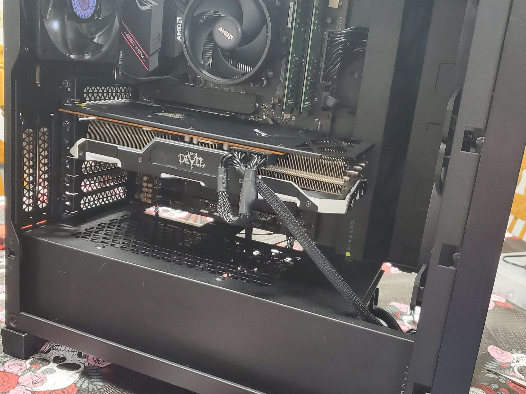 Gaming pc 5600x 5700xt 32gb ram 256gb m.2