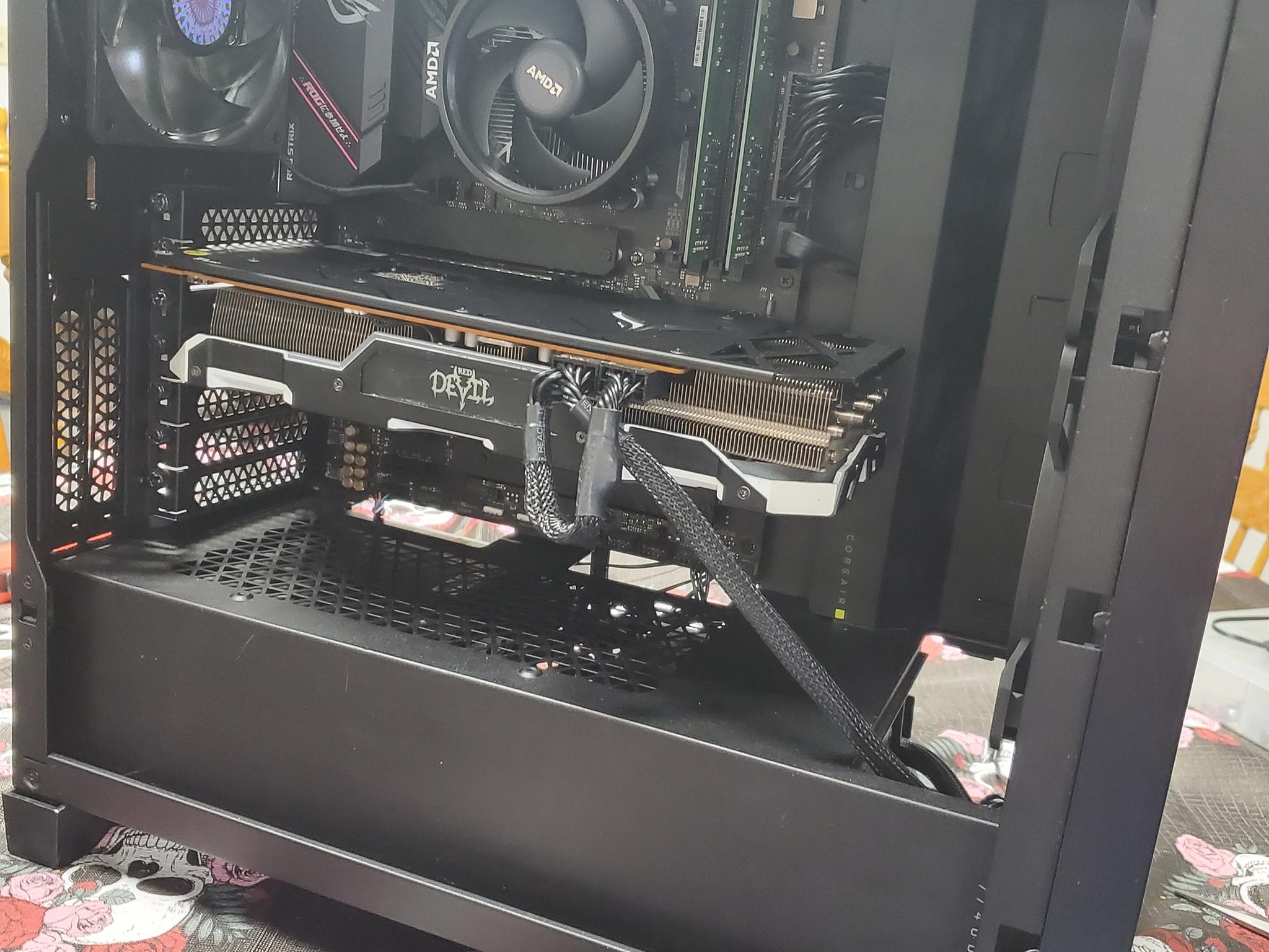 Gaming pc 5600x 5700xt 32gb ram 256gb m.2