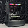 💜☂️🖤 Black Gaming PC - GTX 1070 / Ryzen 7 2700 / 16GB Ram / 1TB HDD / WIFI + BT 💜☂️🖤