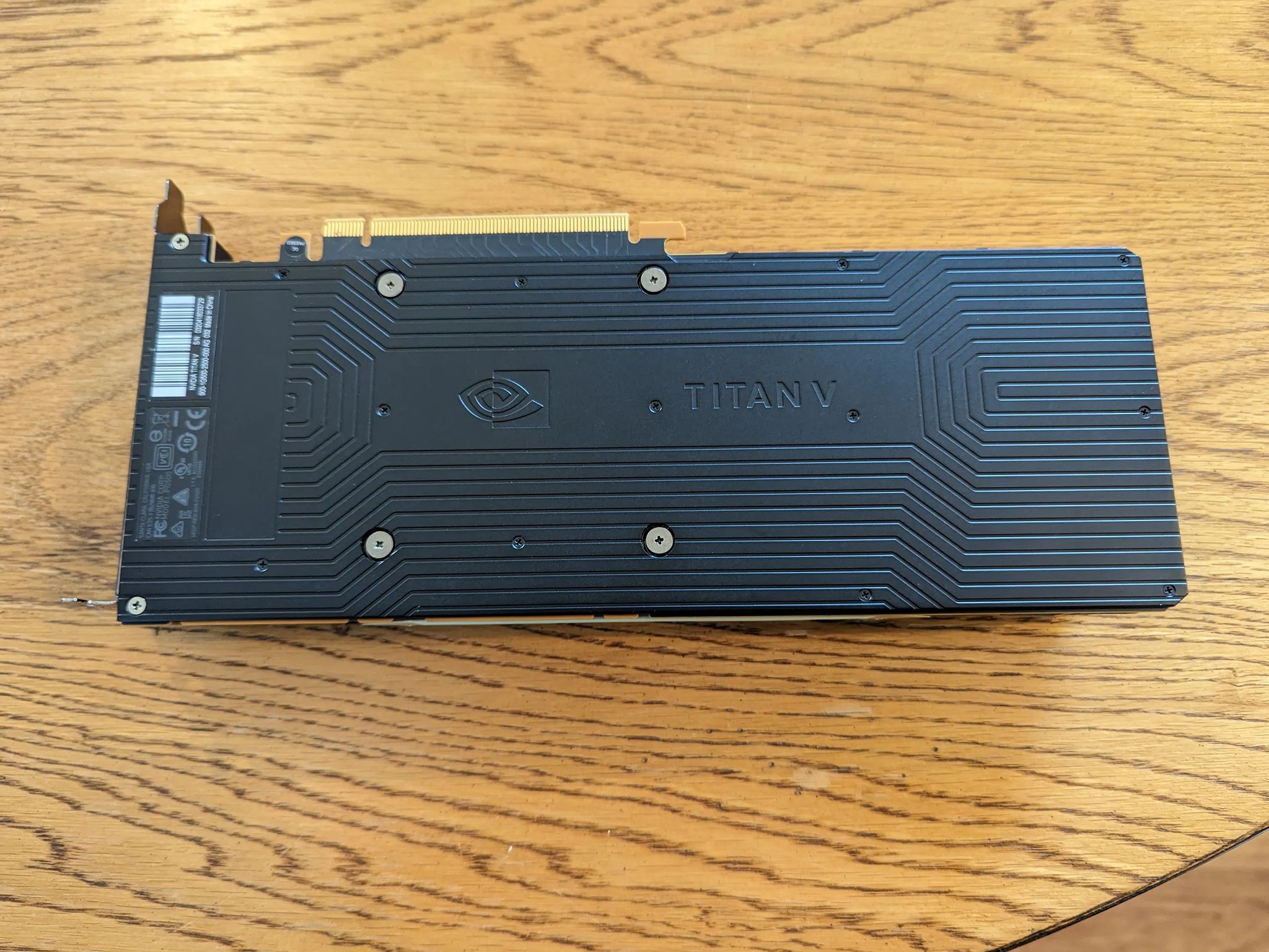 NVIDIA TITAN V Volta 12GB HBM2 GPU Video/Graphics Card