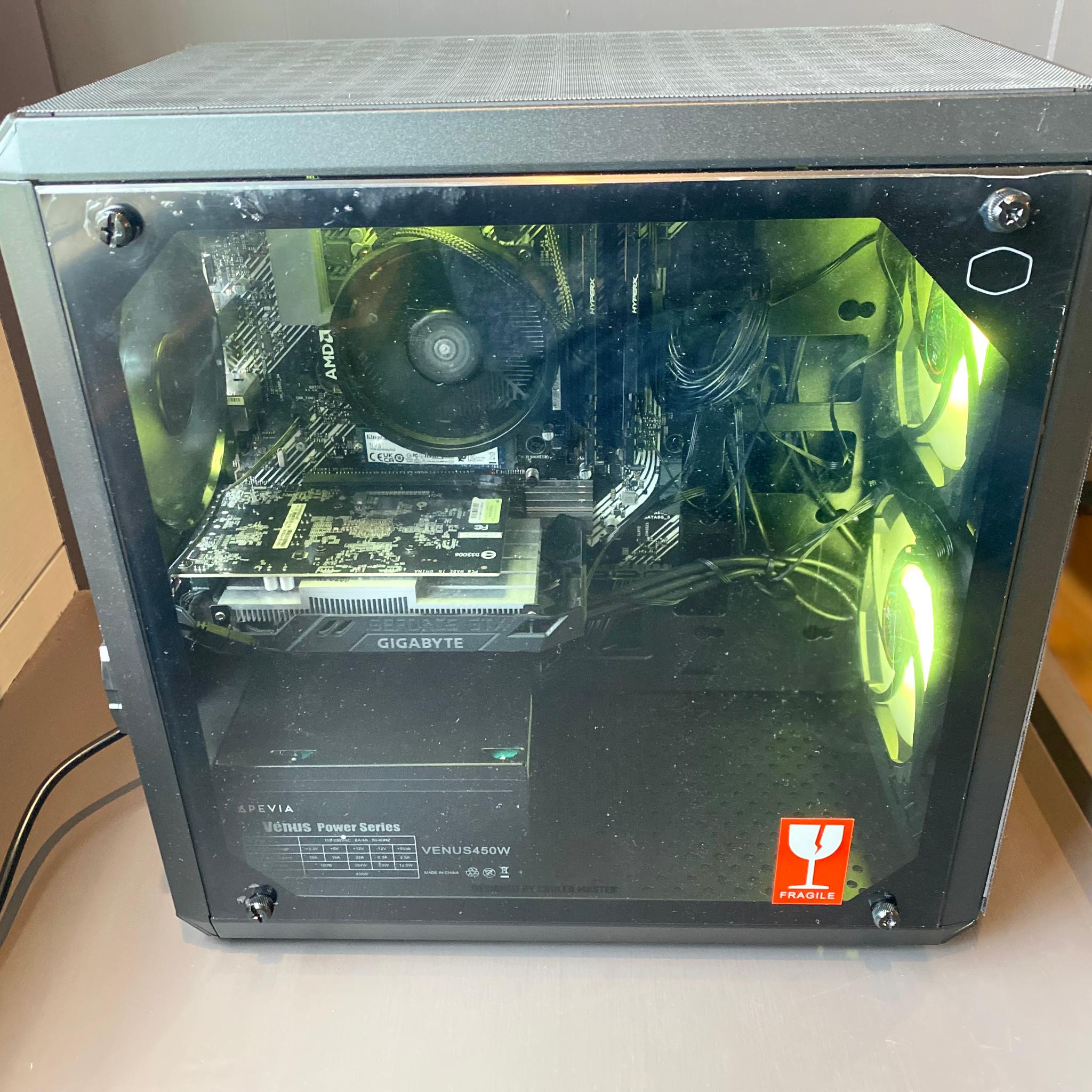 Gaming PC GTX 1650 Ryzen 5 2600 16 GB DDR4 RAM - Ready-2-Play