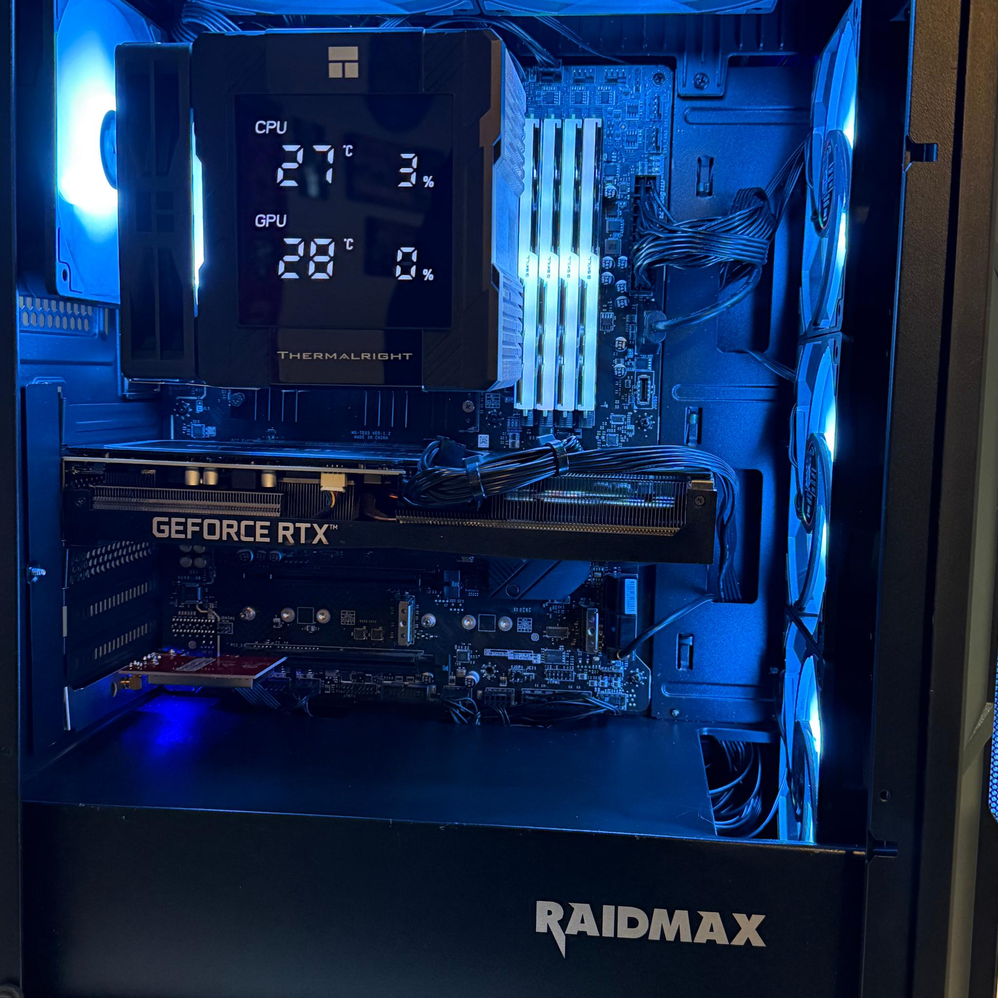 Awesome i5 14400F, 32GB DDR4 Memory, Nvidia RTX 3070 8GB, 1 TB M.2 Storage Gaming System