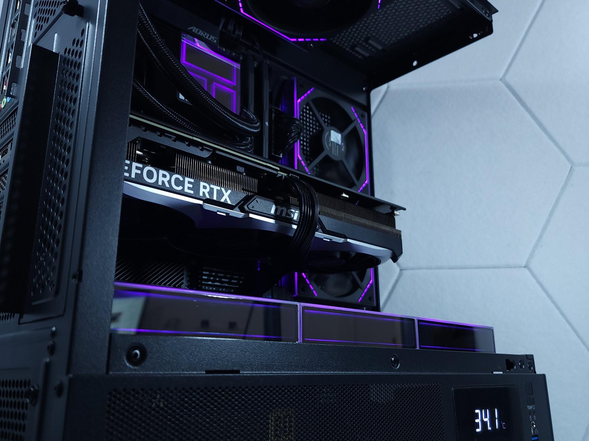 💜RTX 4070Ti●Ryzen 7 7700●1440p Gaming Computer