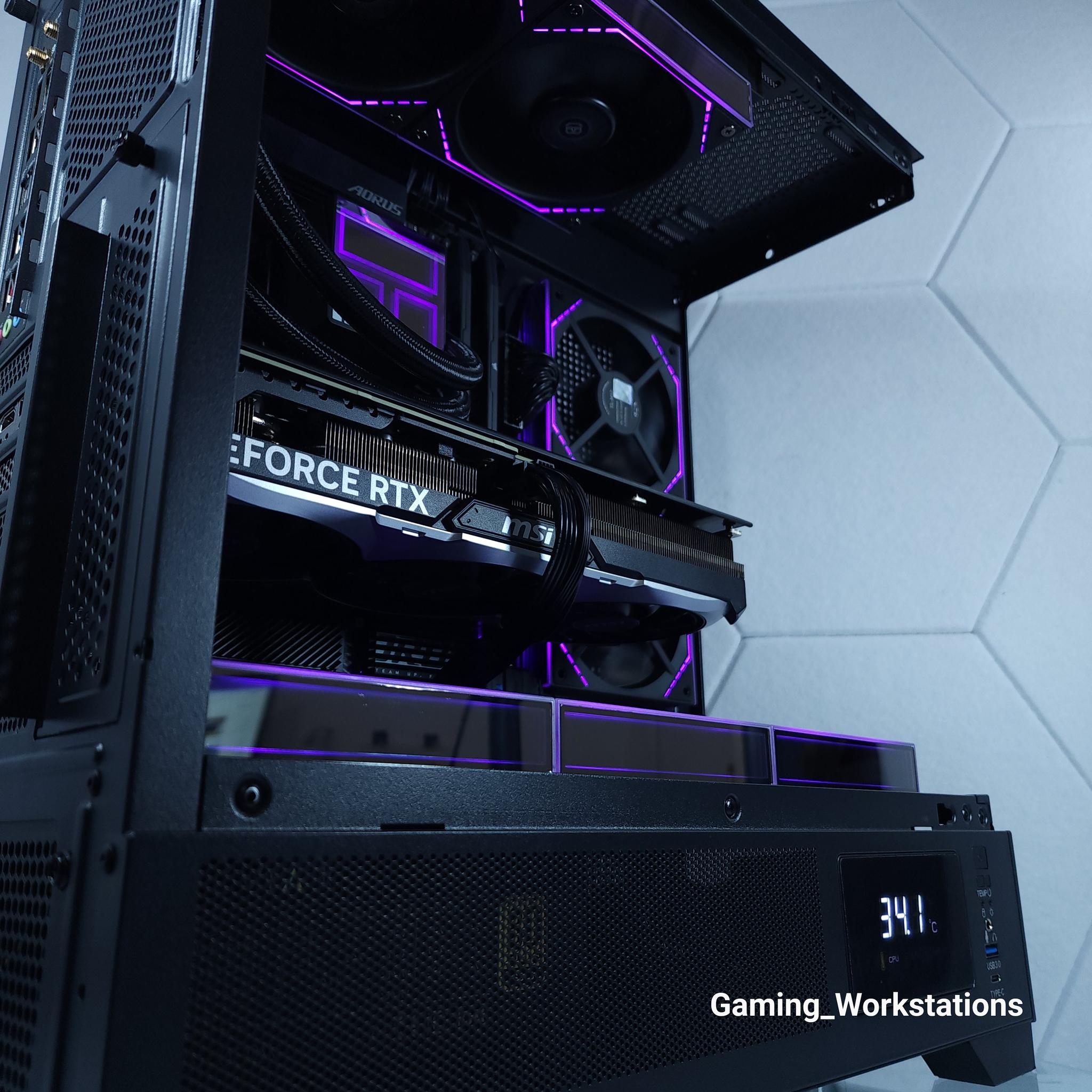 💜RTX 4070Ti●Ryzen 7 7700●1440p Gaming Computer