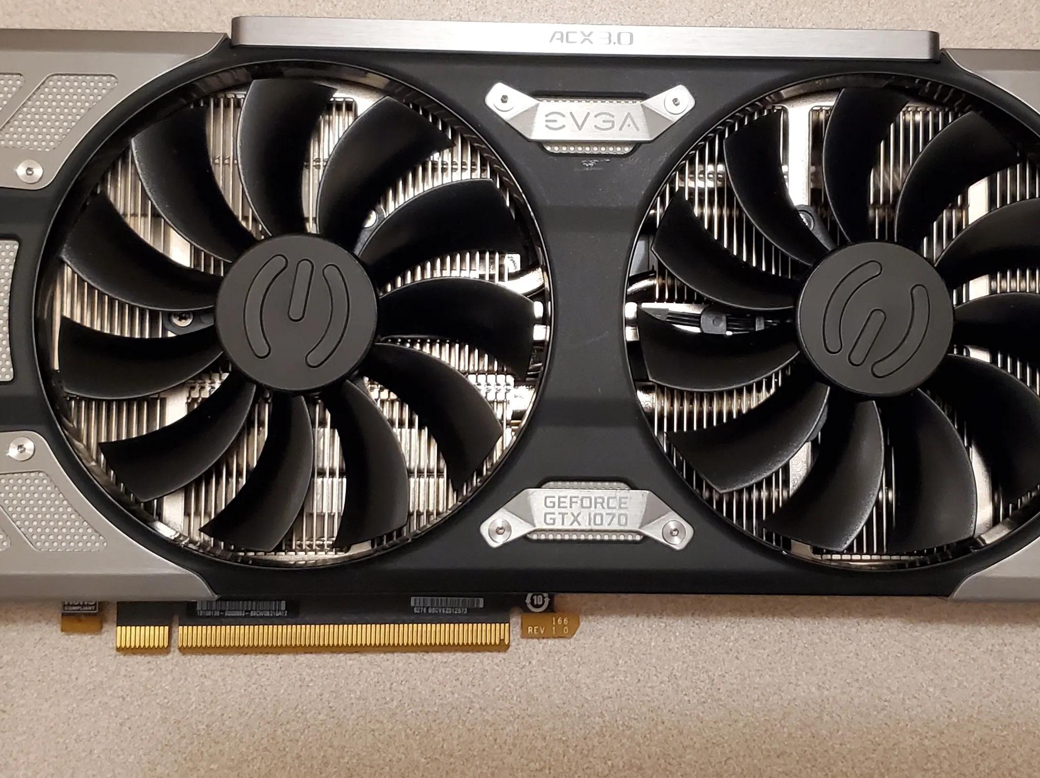 EVGA GeForce GTX 1070 FTW GAMING, 08G-P4-6276-KR, 8GB GDDR5, ACX 3.0 & RGB LED