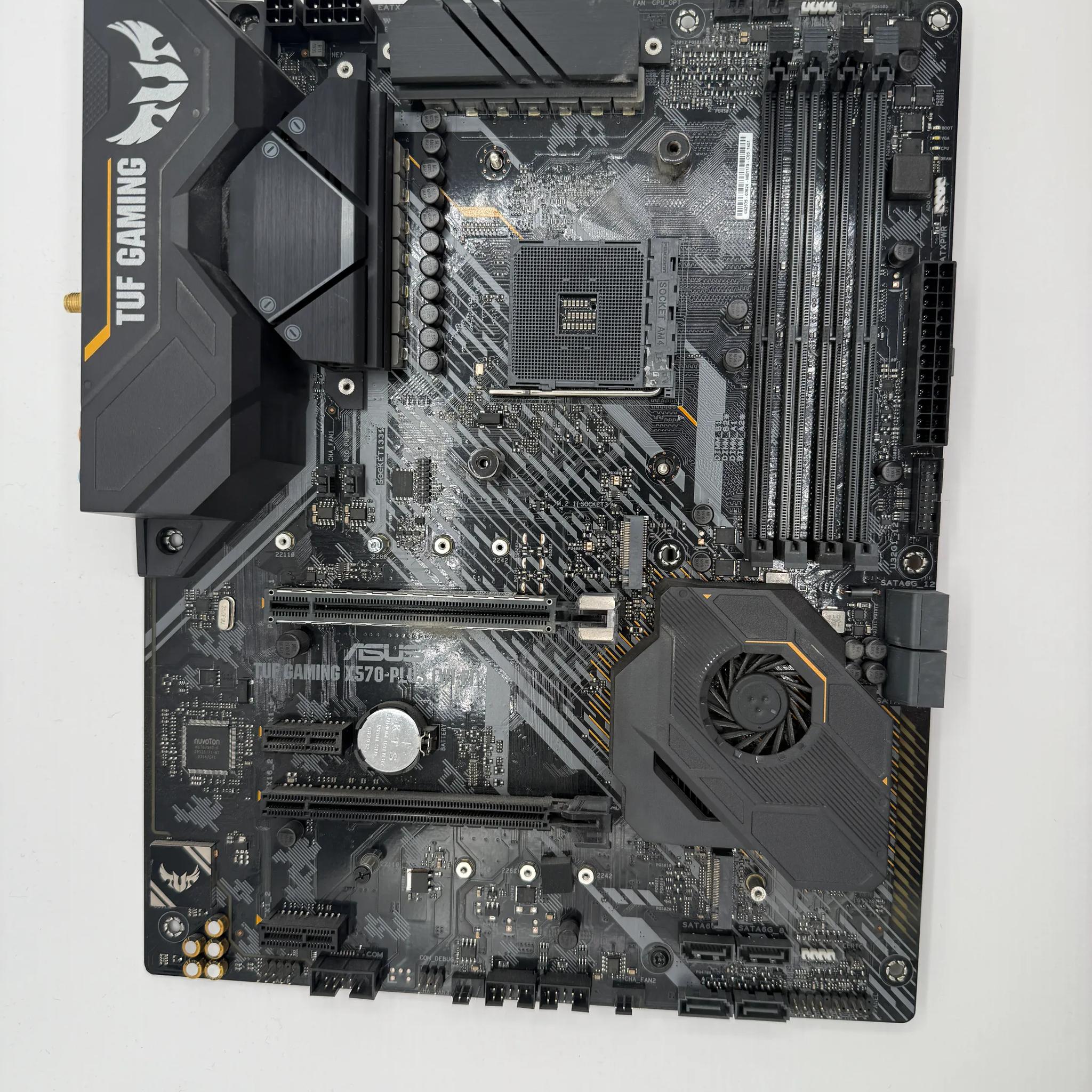 ASUS AM4 TUF Gaming x570-Plus (Wi-Fi)  PCIe 4.0, Dual M.2