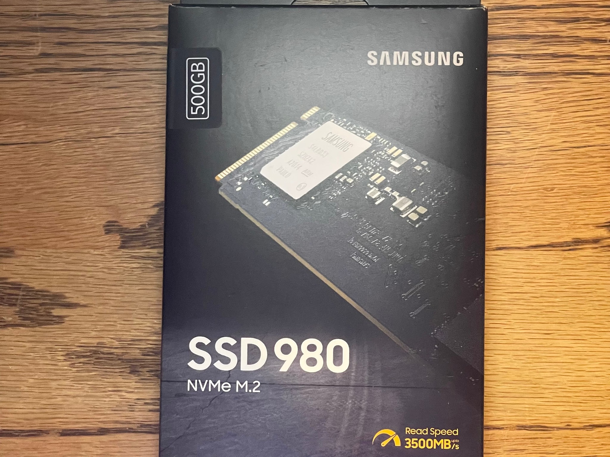 New, Samsung 980 500GB NVMe M.2 SSD