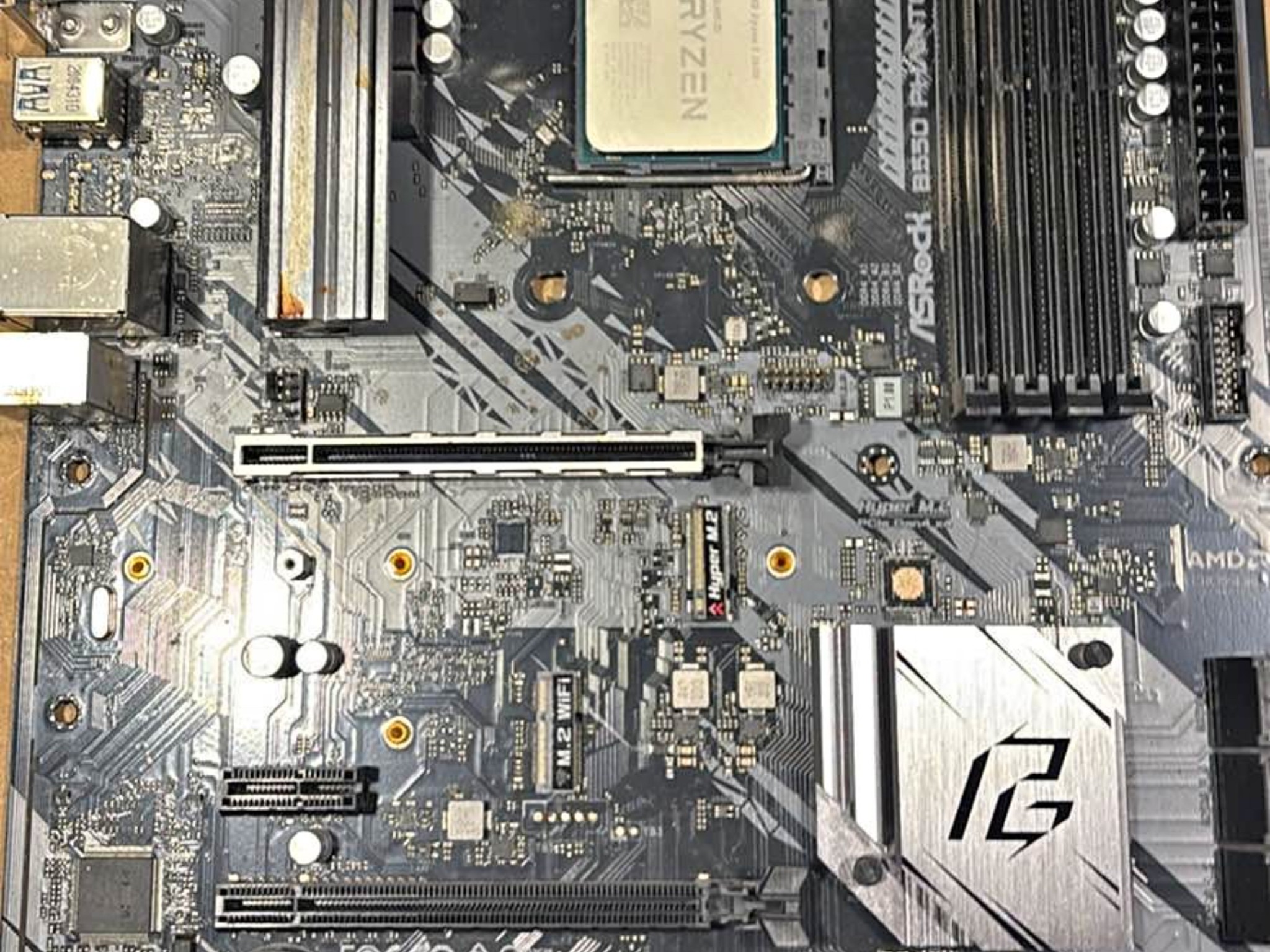 ASRock B550 Phantom Mobo + Ryzen 5 3600 Combo