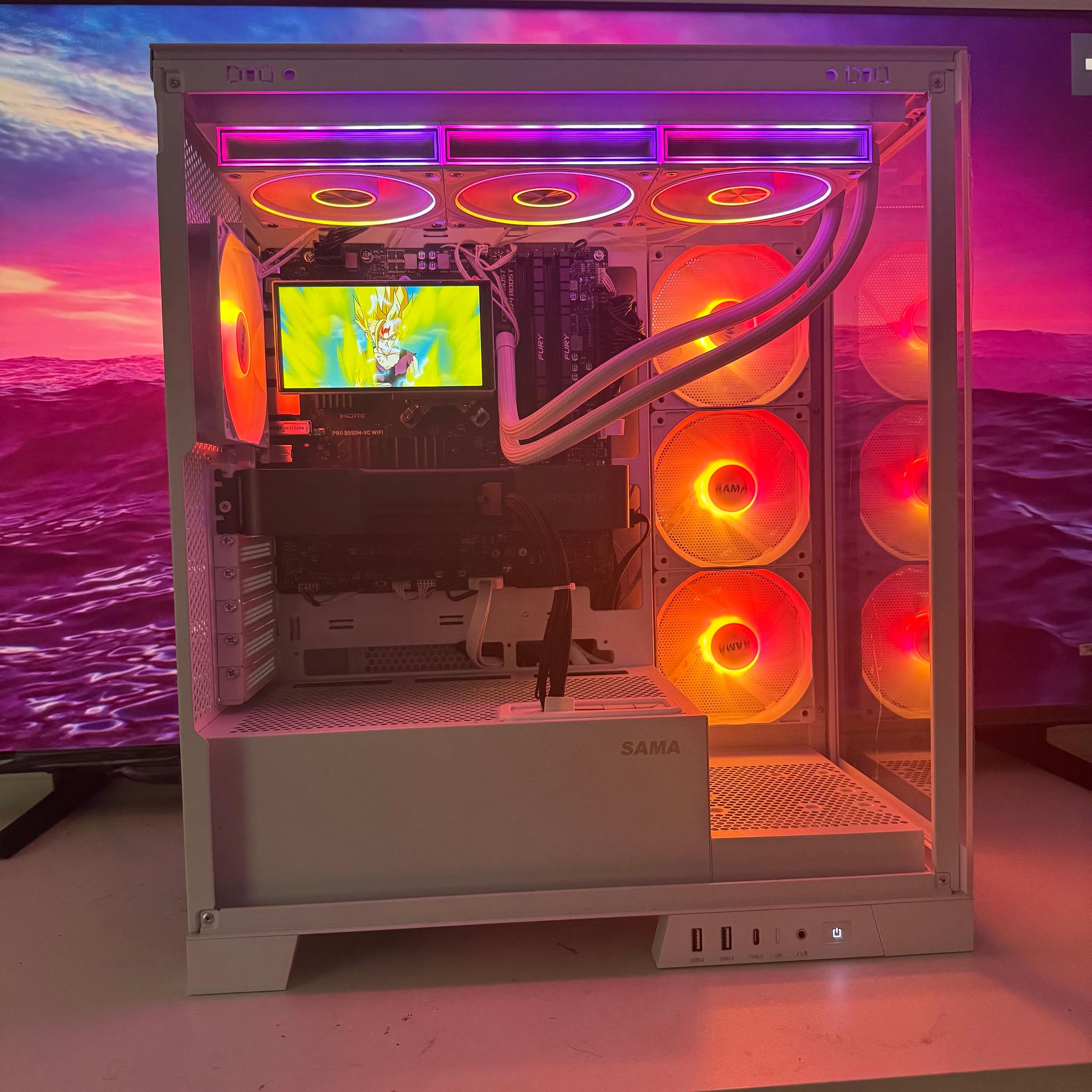 Gaming PC – RTX 5070, Ryzen 9 3900X, 64GB RAM,2.5TB storage