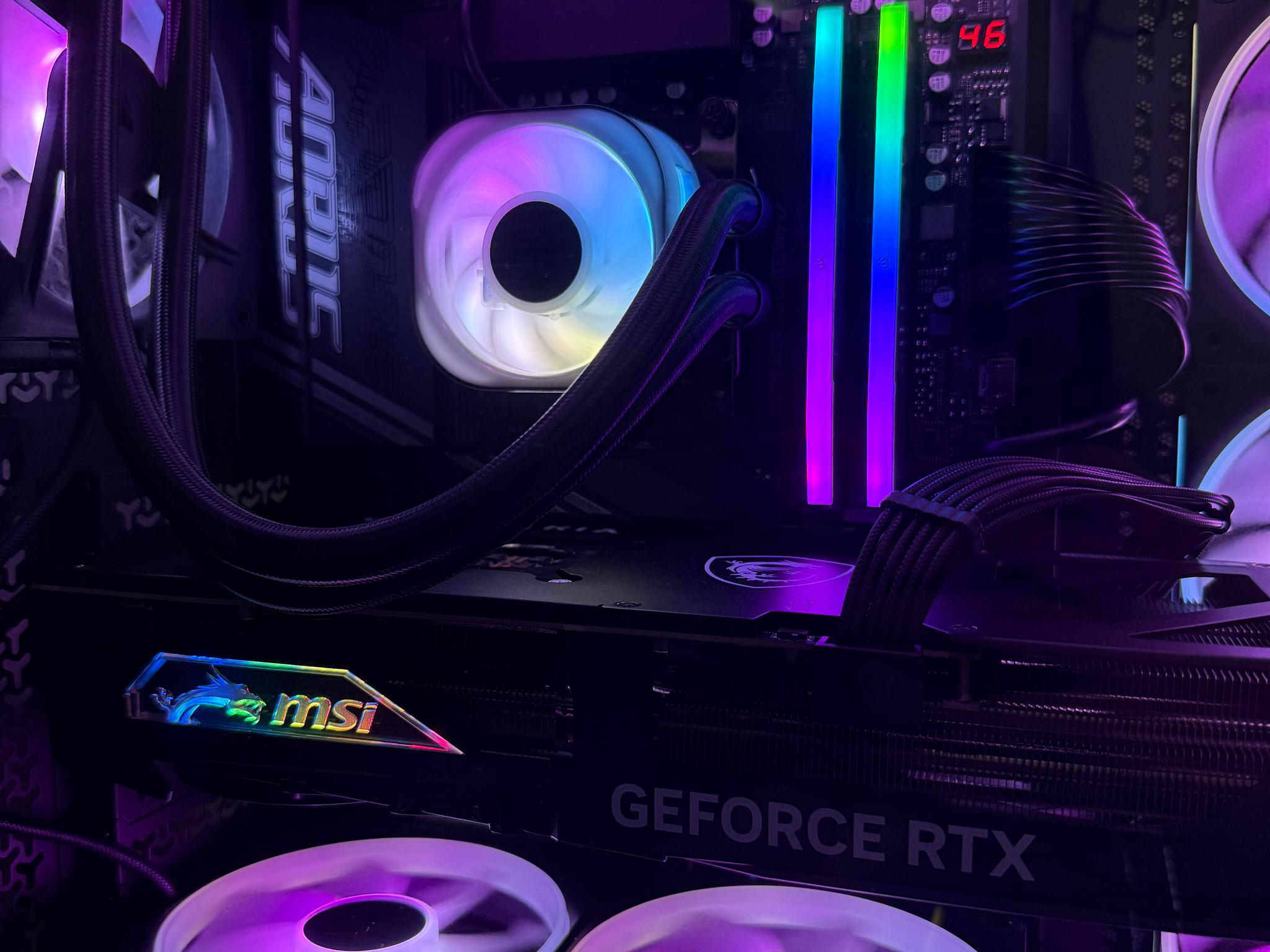 Gigabyte X870 AORUS Elite WiFi7 Motherboard – AM5, DDR5, PCIe 5.0, Like New