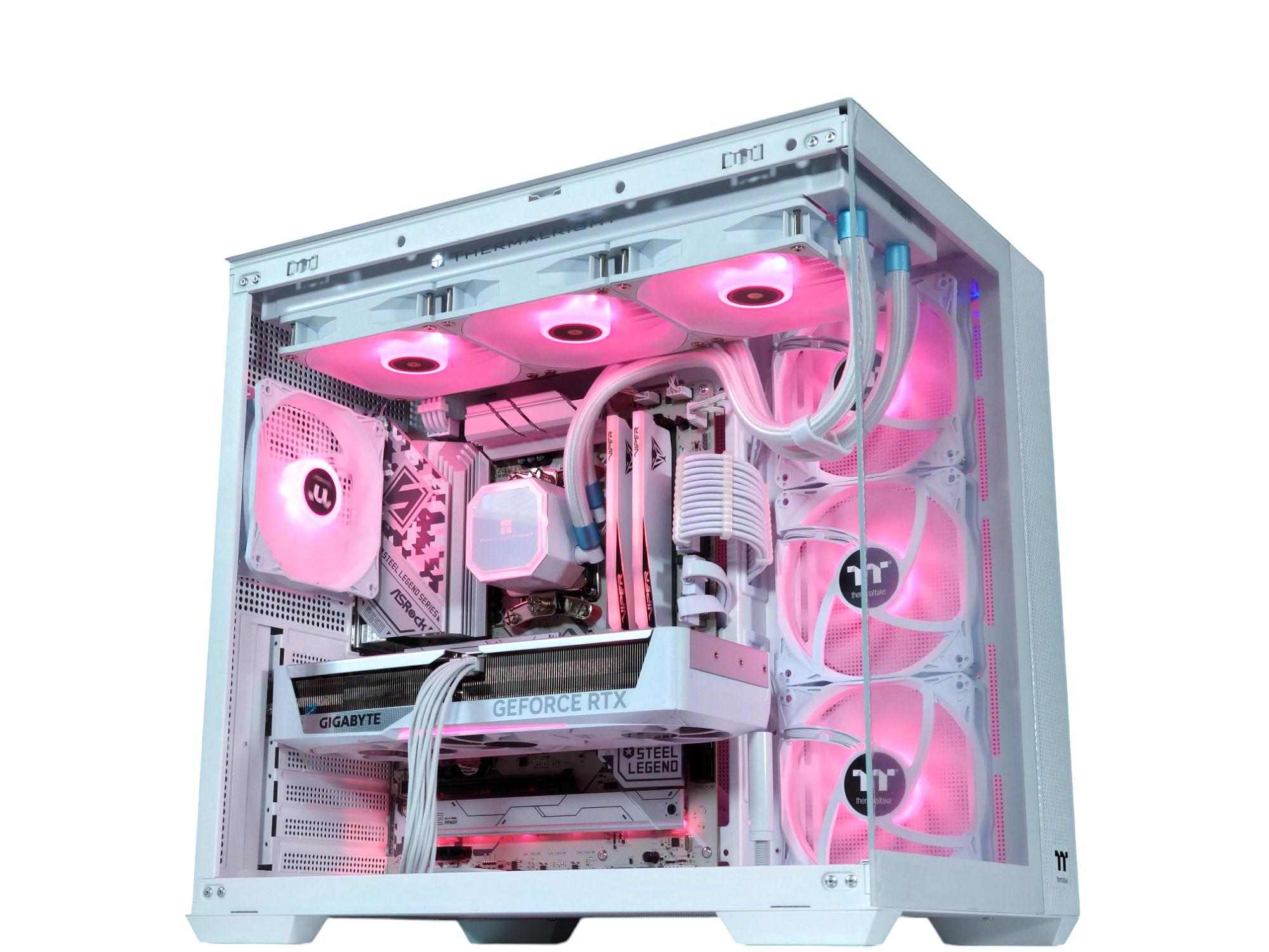 🧊🌊Glacius ❄️Gaming PC❄️Nvidia RTX 5070 12GB❄️AMD Ryzen 7 7700❄️32GB DDR5❄️1TB NVME
