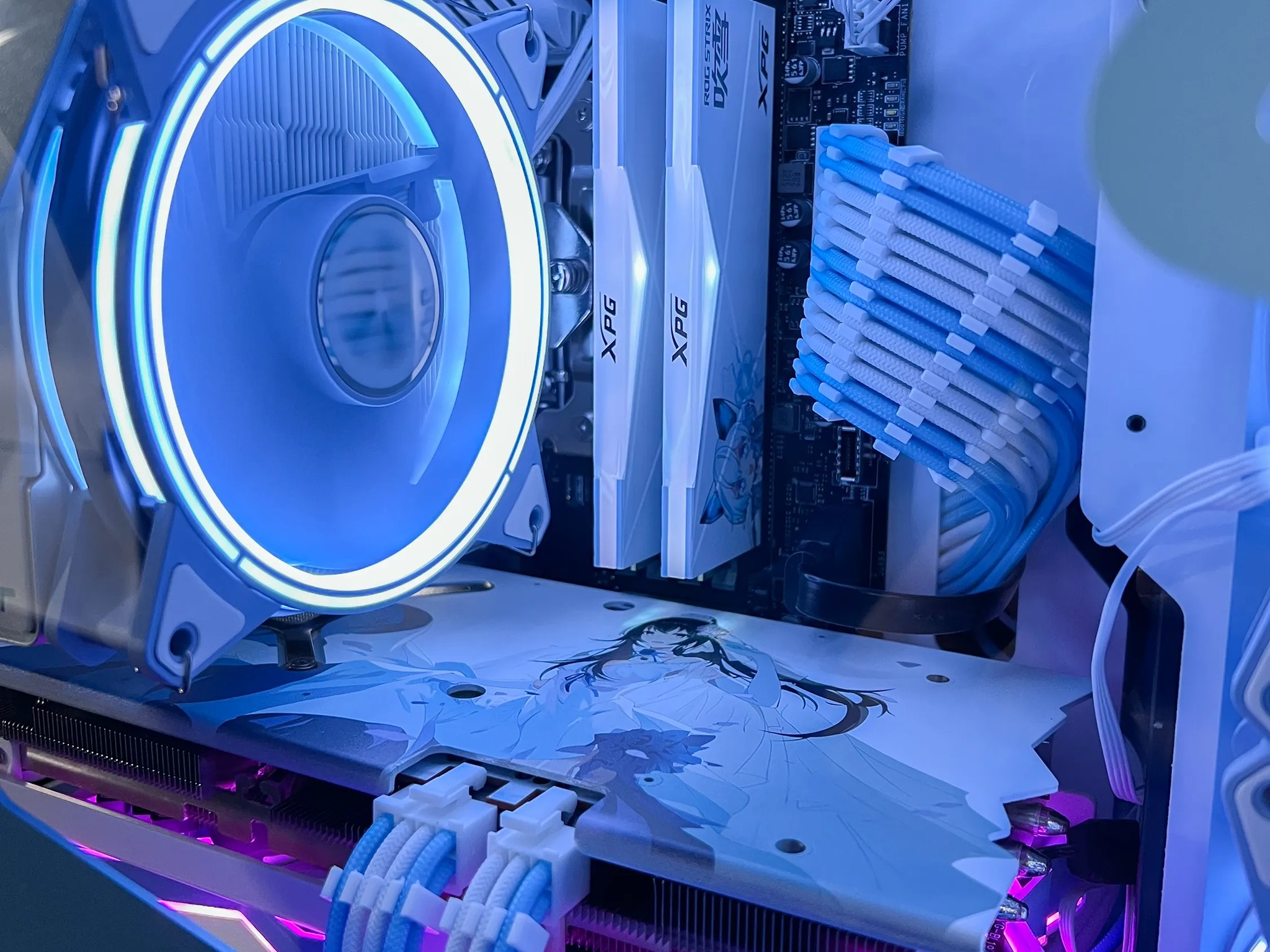 YESTON Anime Waifu PC Build | Radeon RX 6700XT | i5-12400