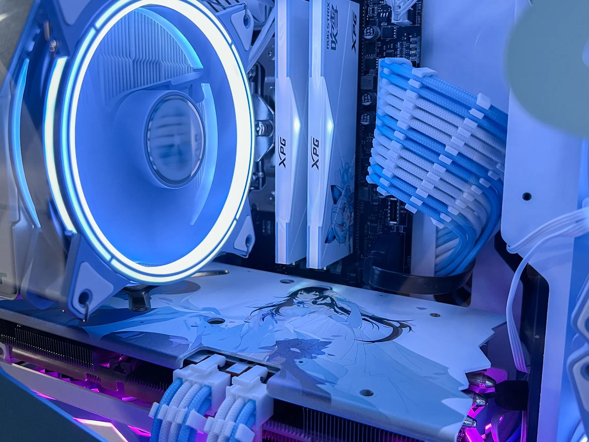 YESTON Anime Waifu PC Build | Radeon RX 6700XT | i5-12400