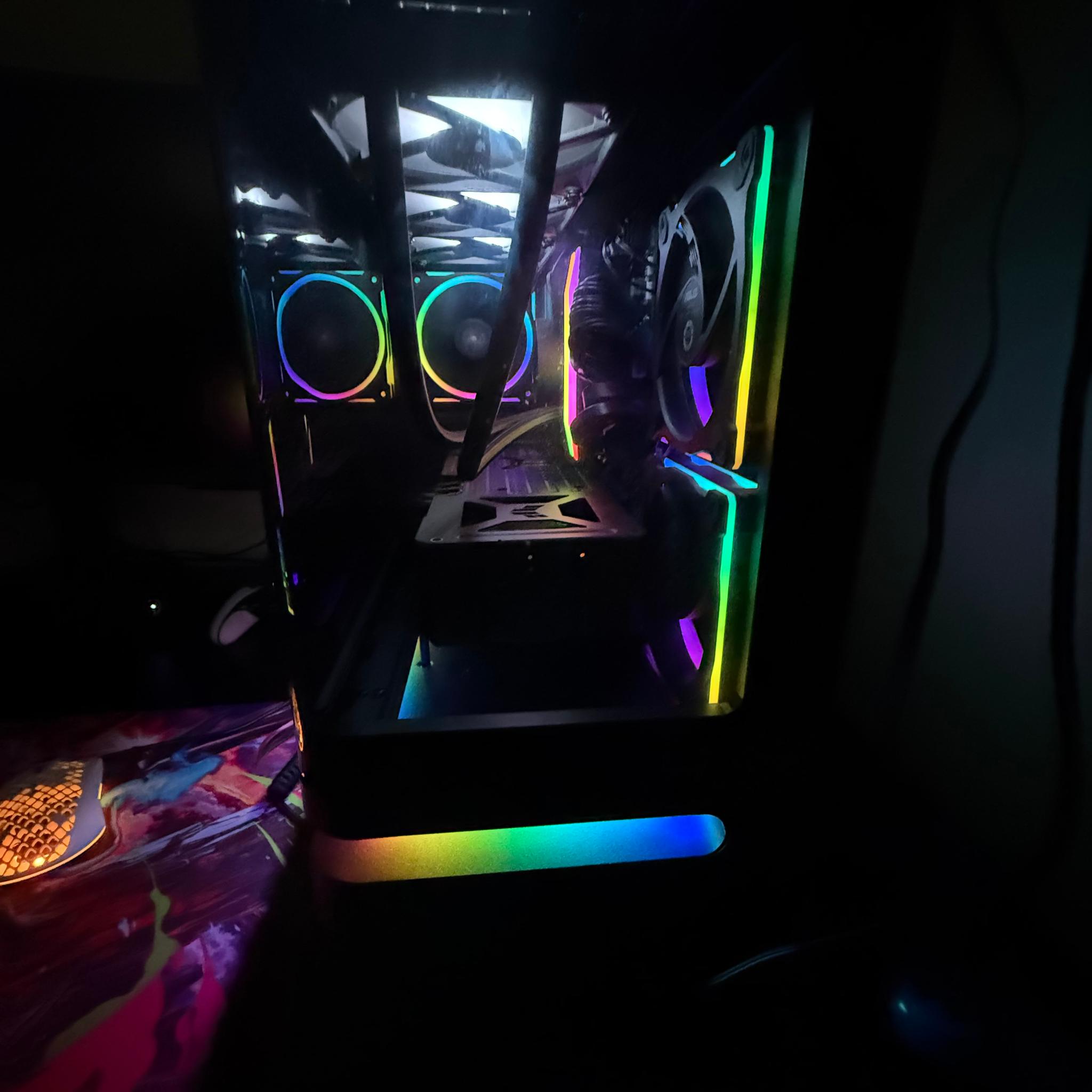 Custom Gaming PC — Ryzen 9 9950X3D, ASUS TUF RX 9070 XT, 32GB DDR5, 2TB NVMe