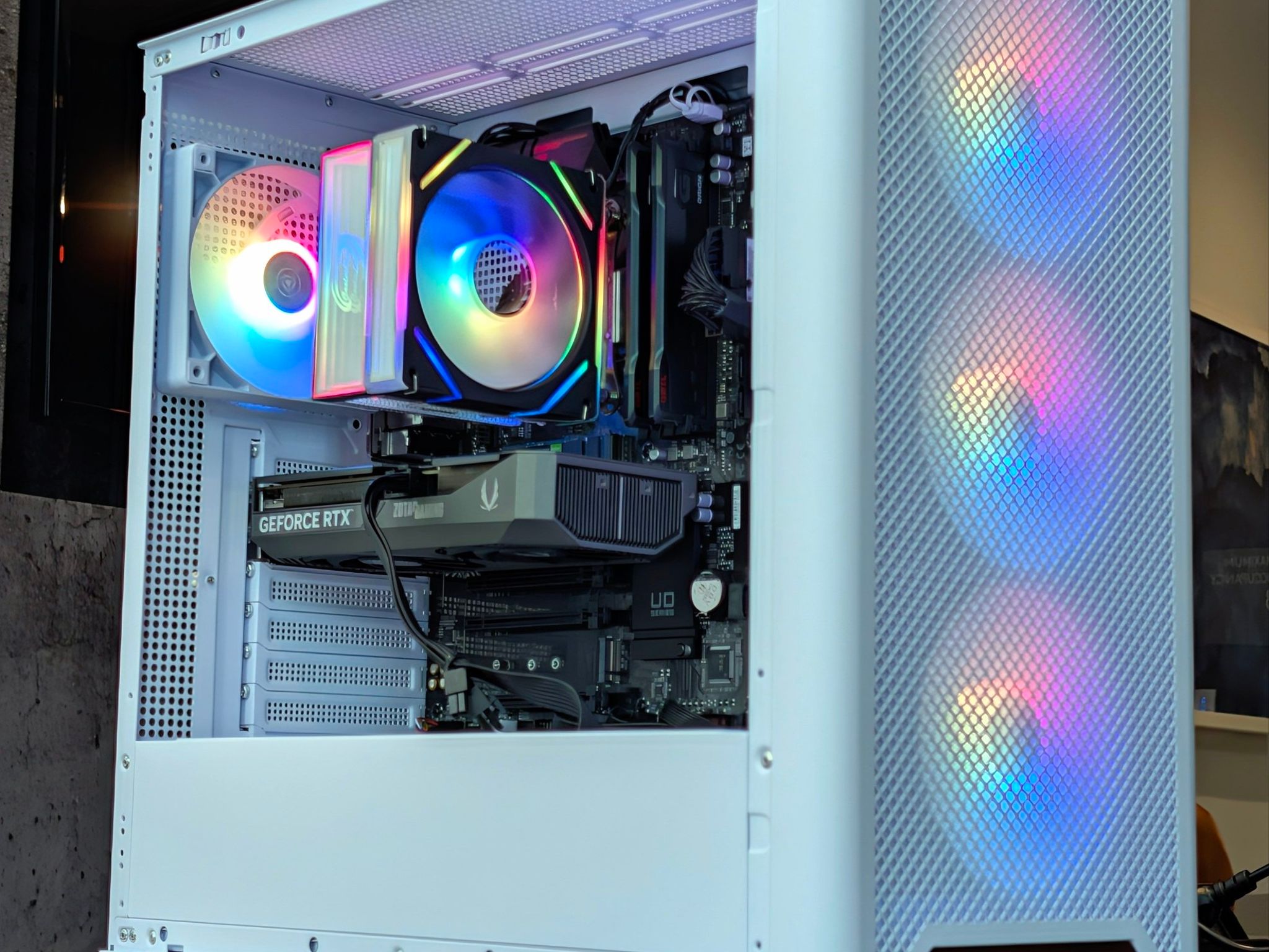 GeForce RTX 5060 Ti 8GB Custom Gaming PC - Ryzen 7 5700, 16GB RAM, 1TB NVMe SSD