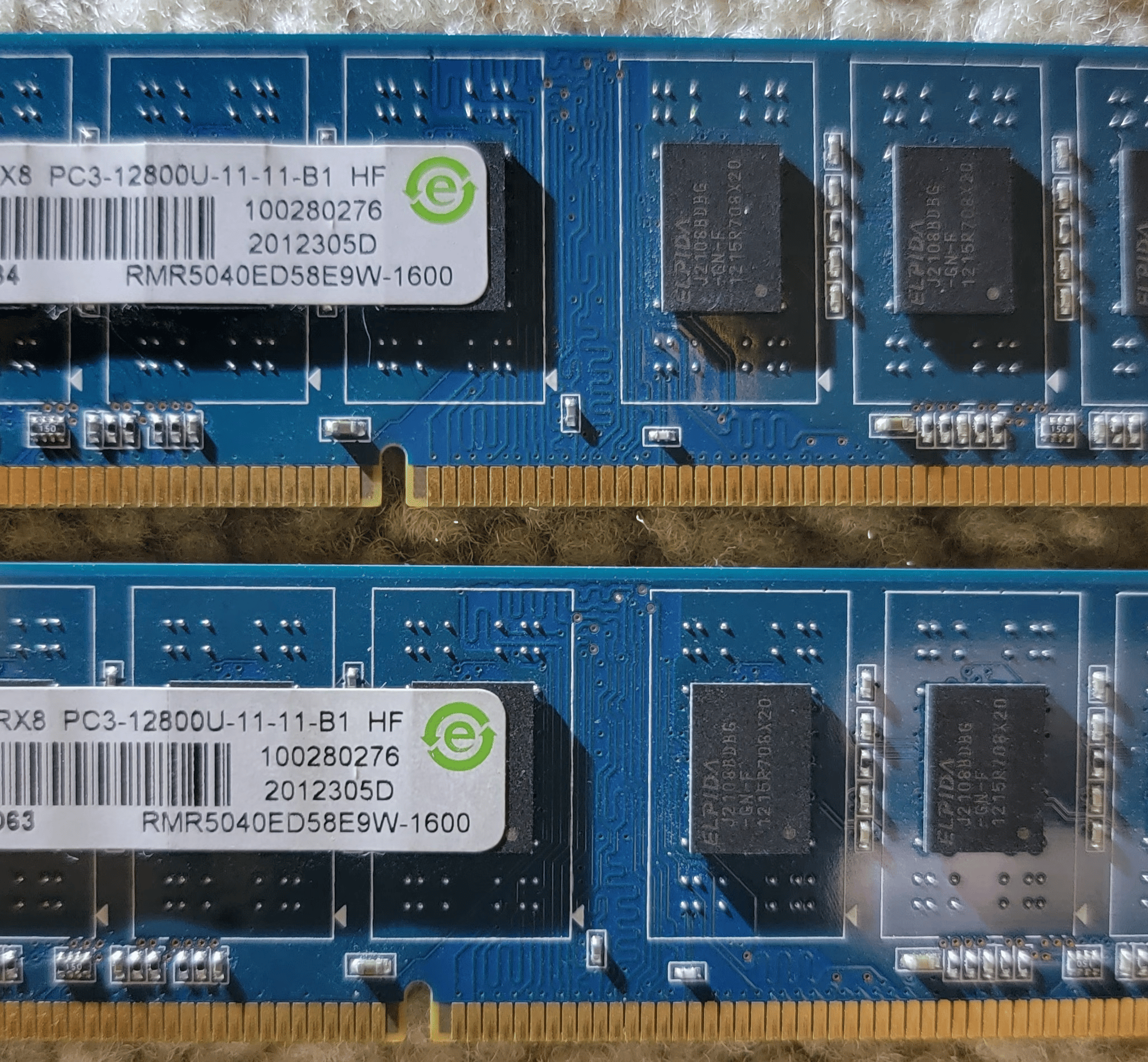 Ramaxel 8GB (2x4) DDR3 1600Mhz DIMMs Great Condition